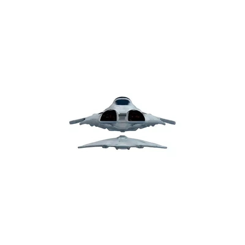 Sci-Fi Starship Explorer MKI 3D Model – Low Poly Game Asset, FBX - View 6