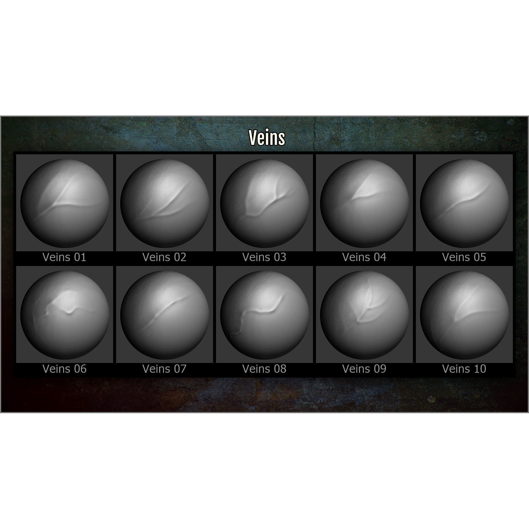 Body Details Maker - ZBrush Brushes 3D Model - View 4