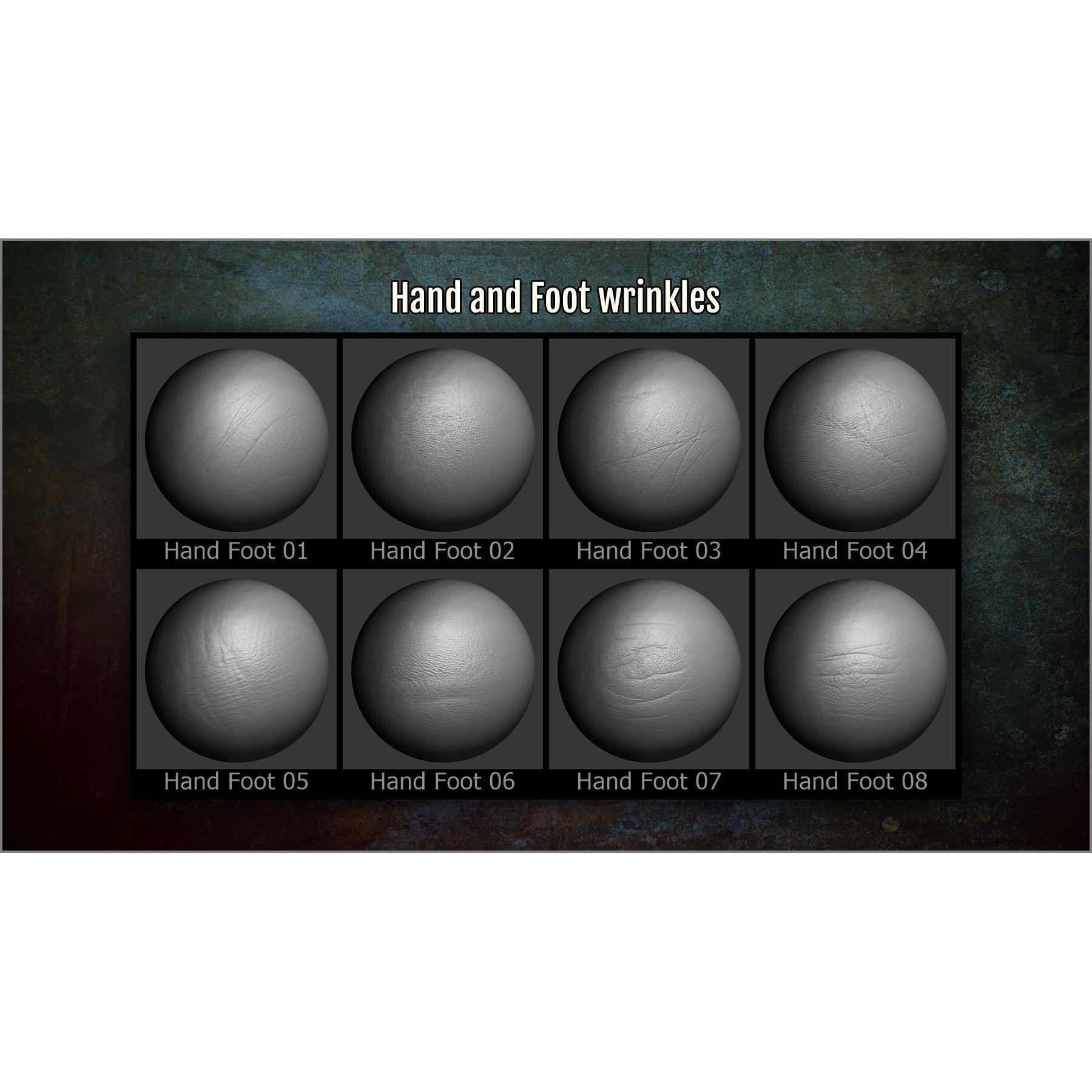 Body Details Maker - ZBrush Brushes 3D Model - View 9