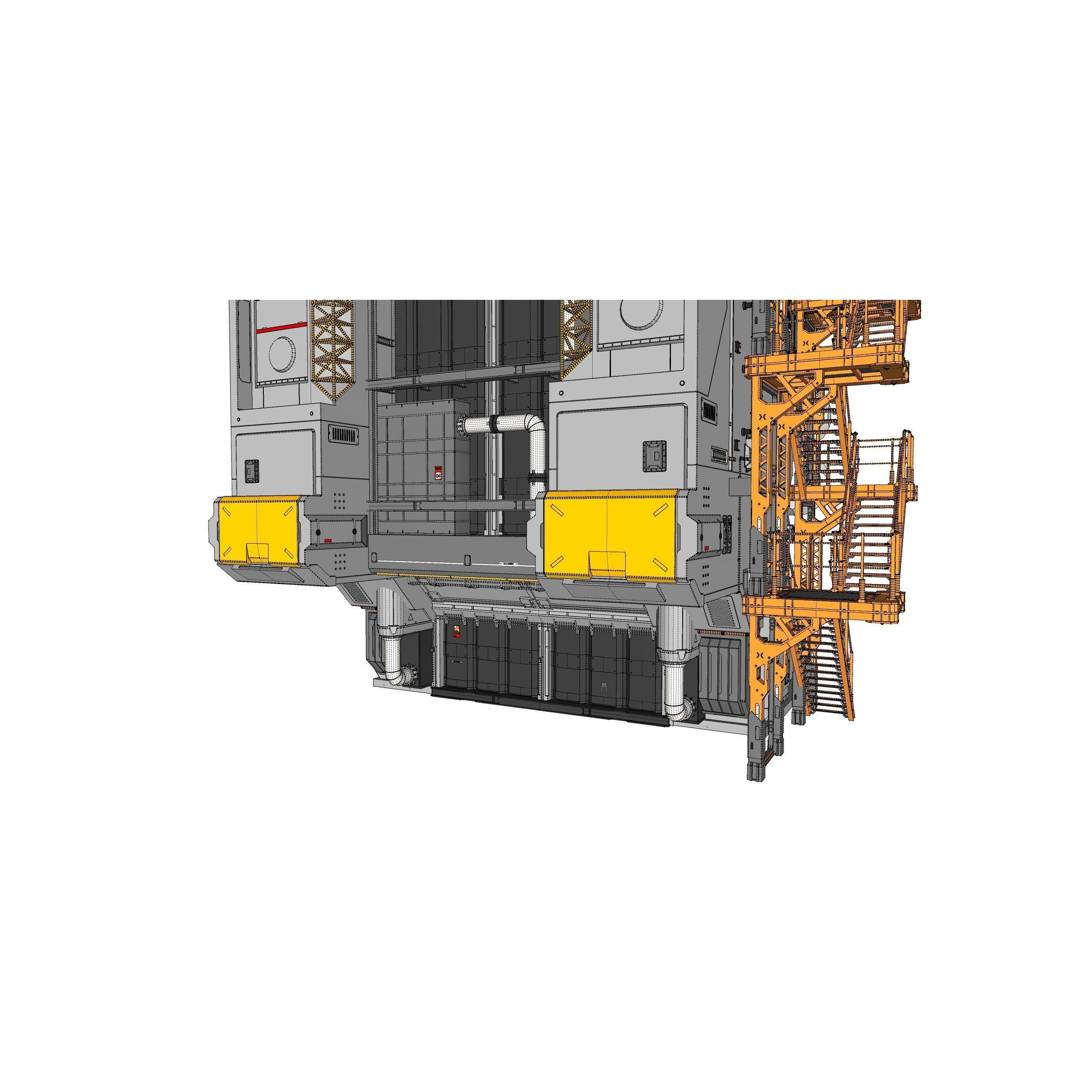 Sci-Fi Architecture - Game-Ready 3D Model - View 38
