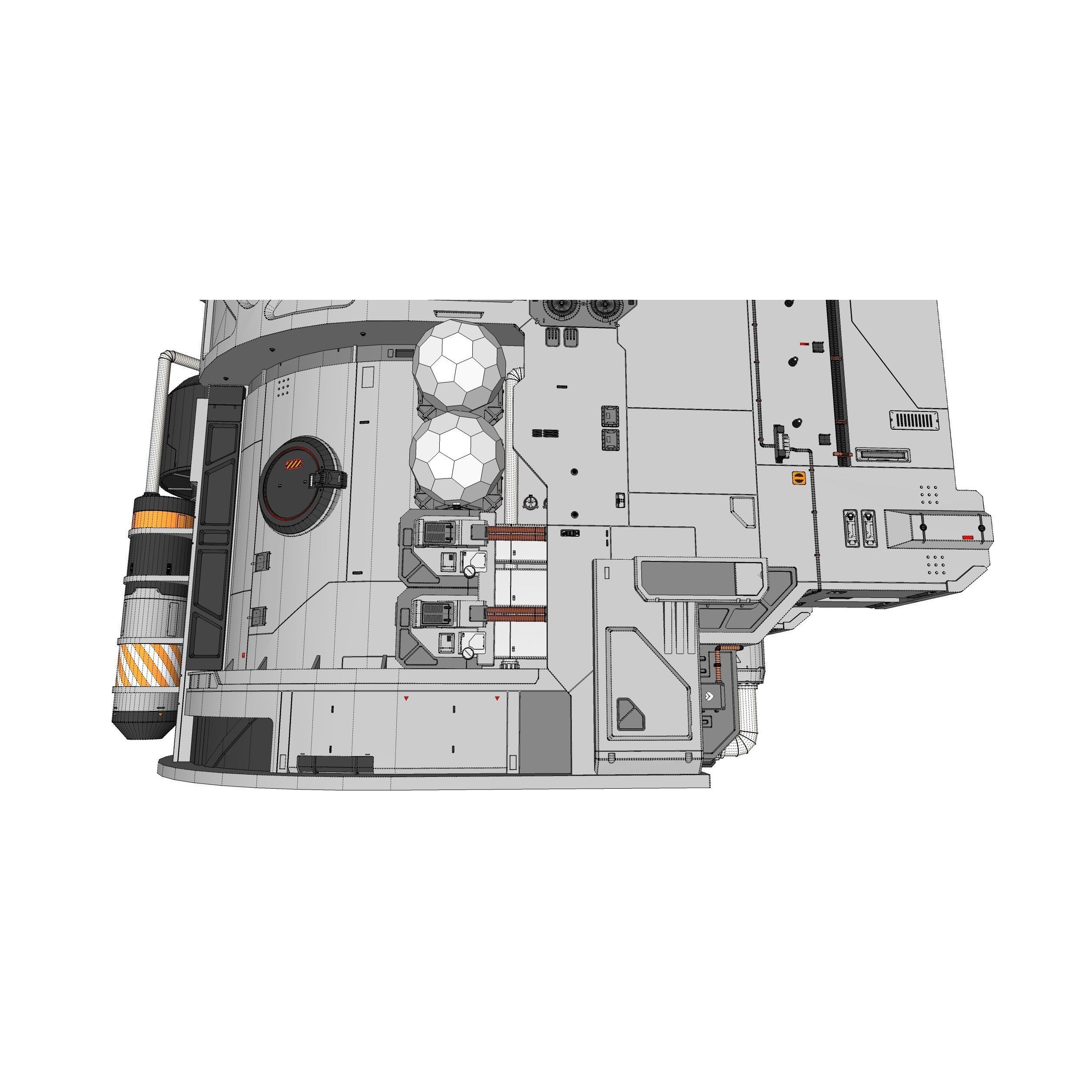 Sci-Fi Architecture - Game-Ready 3D Model - View 45