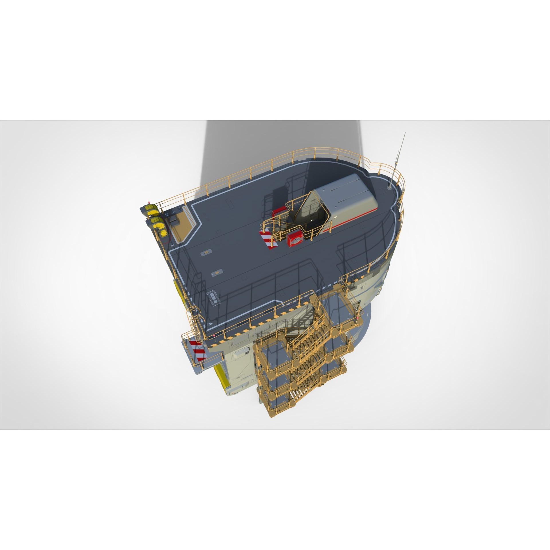 Sci-Fi Architecture - Game-Ready 3D Model - View 8