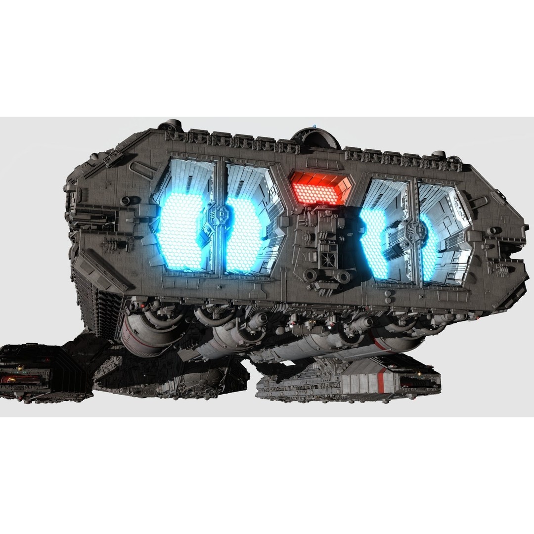 Battlestar Galactica Nova Class 3D Model – Custom Fan Asset, FBX & OBJ - View 10