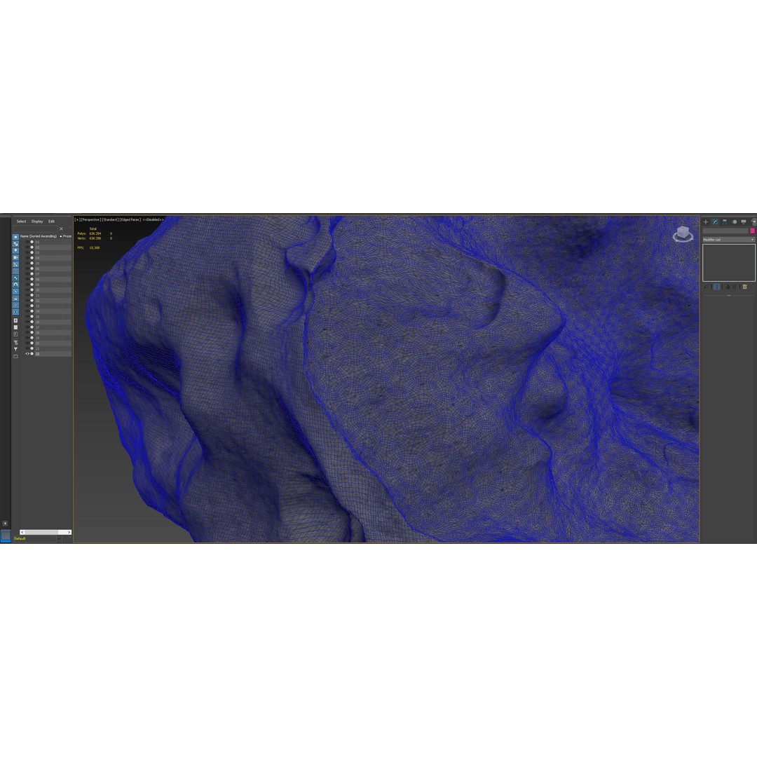 Asteroid 3D Model – High Poly Space Asset with PBR Textures, FBX - View 28