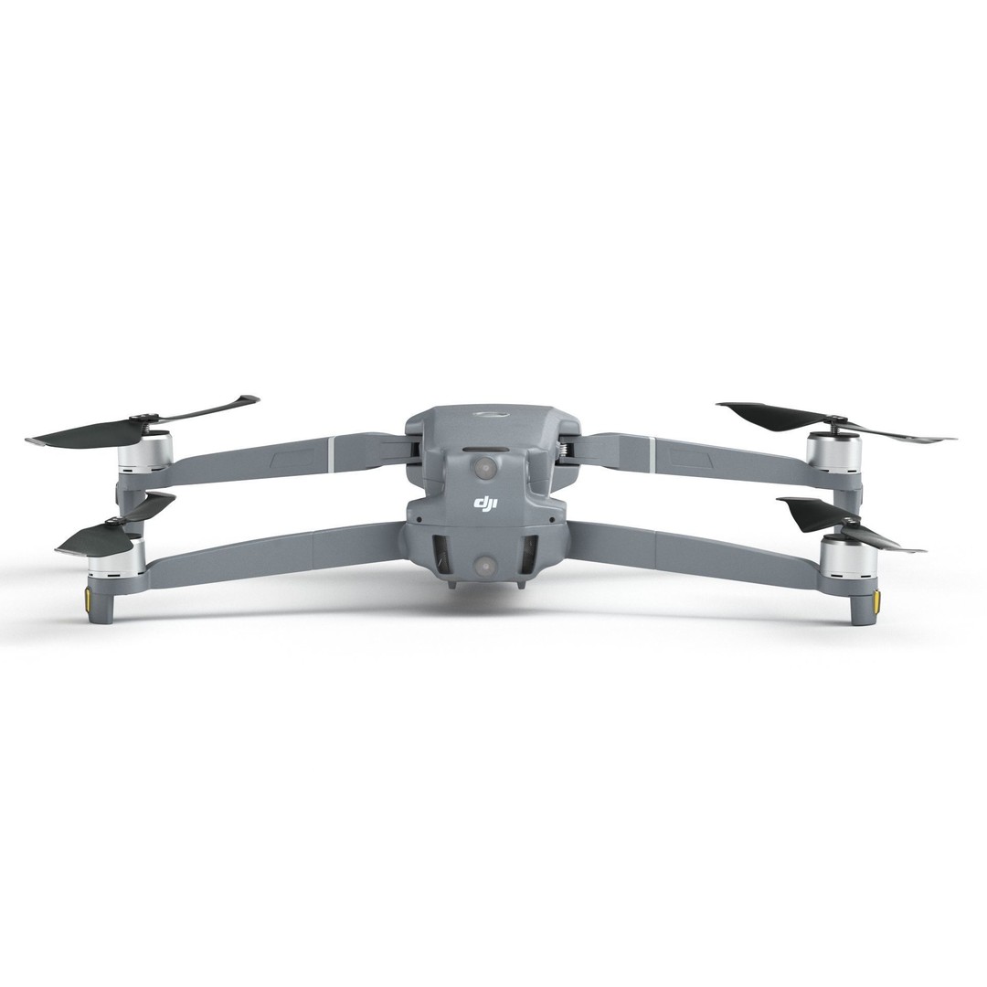 Dji Mavic 2 Pro Drone 3D Model – High Poly Game Asset, FBX, OBJ - View 17