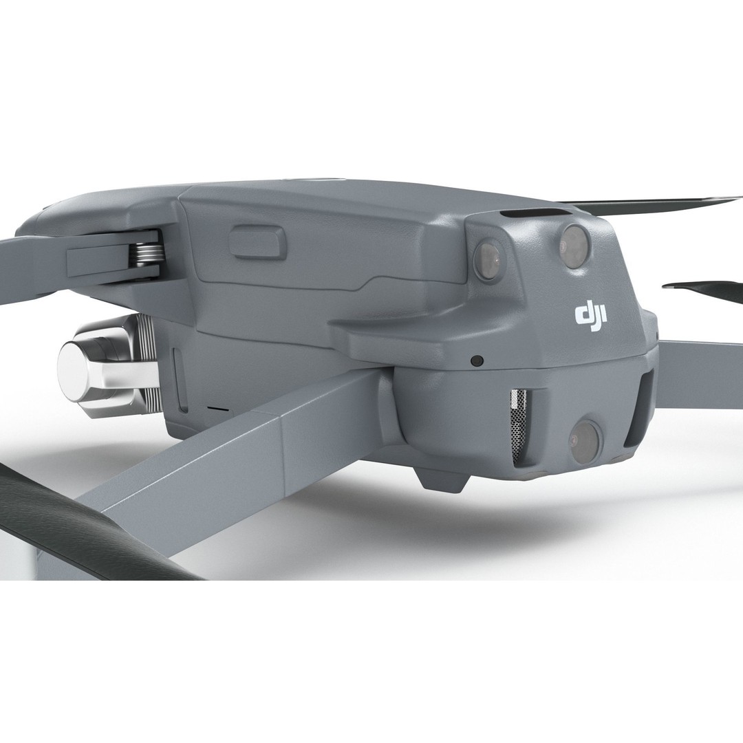 Dji Mavic 2 Pro Drone 3D Model – High Poly Game Asset, FBX, OBJ - View 19