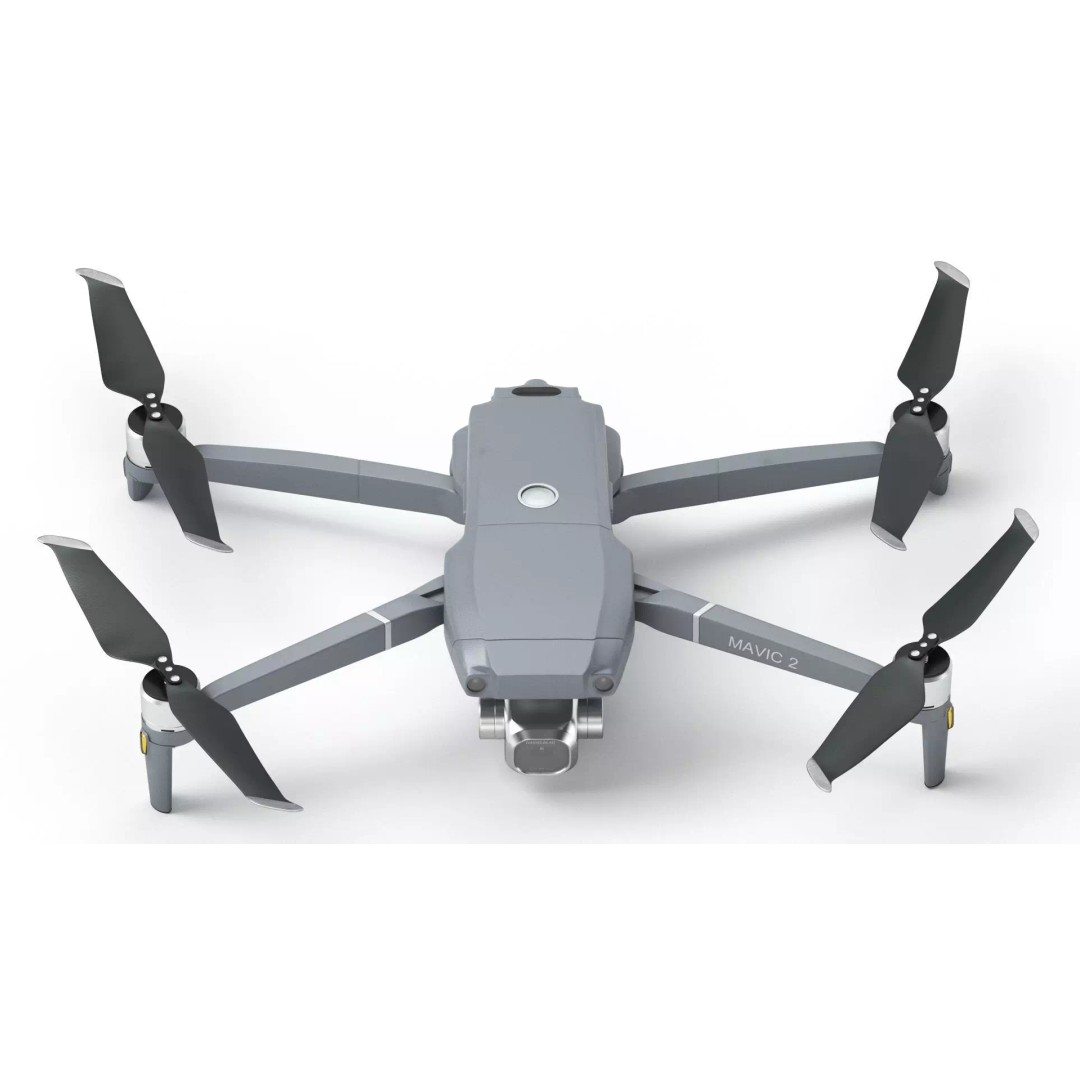 Dji Mavic 2 Pro Drone 3D Model – High Poly Game Asset, FBX, OBJ - View 2