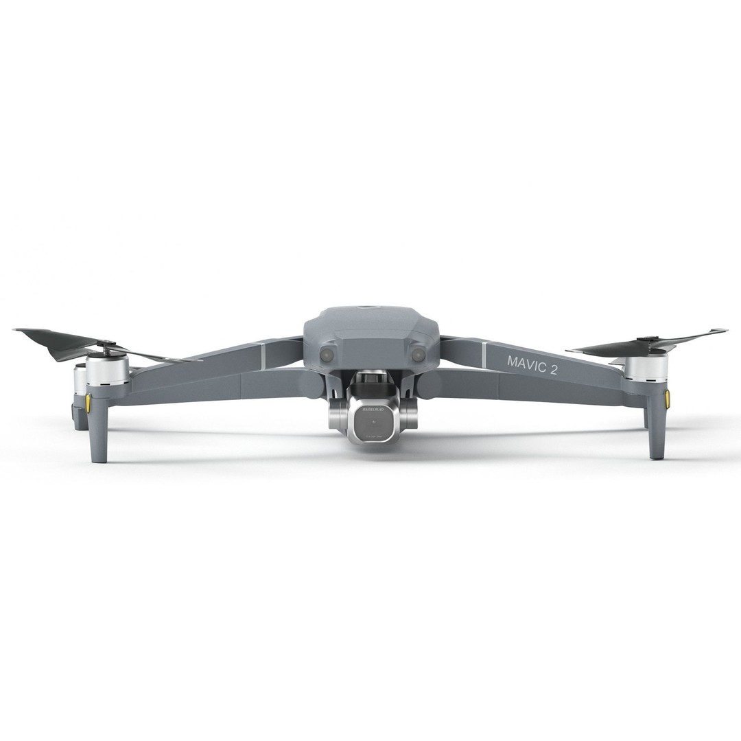 Dji Mavic 2 Pro Drone 3D Model – High Poly Game Asset, FBX, OBJ - View 20
