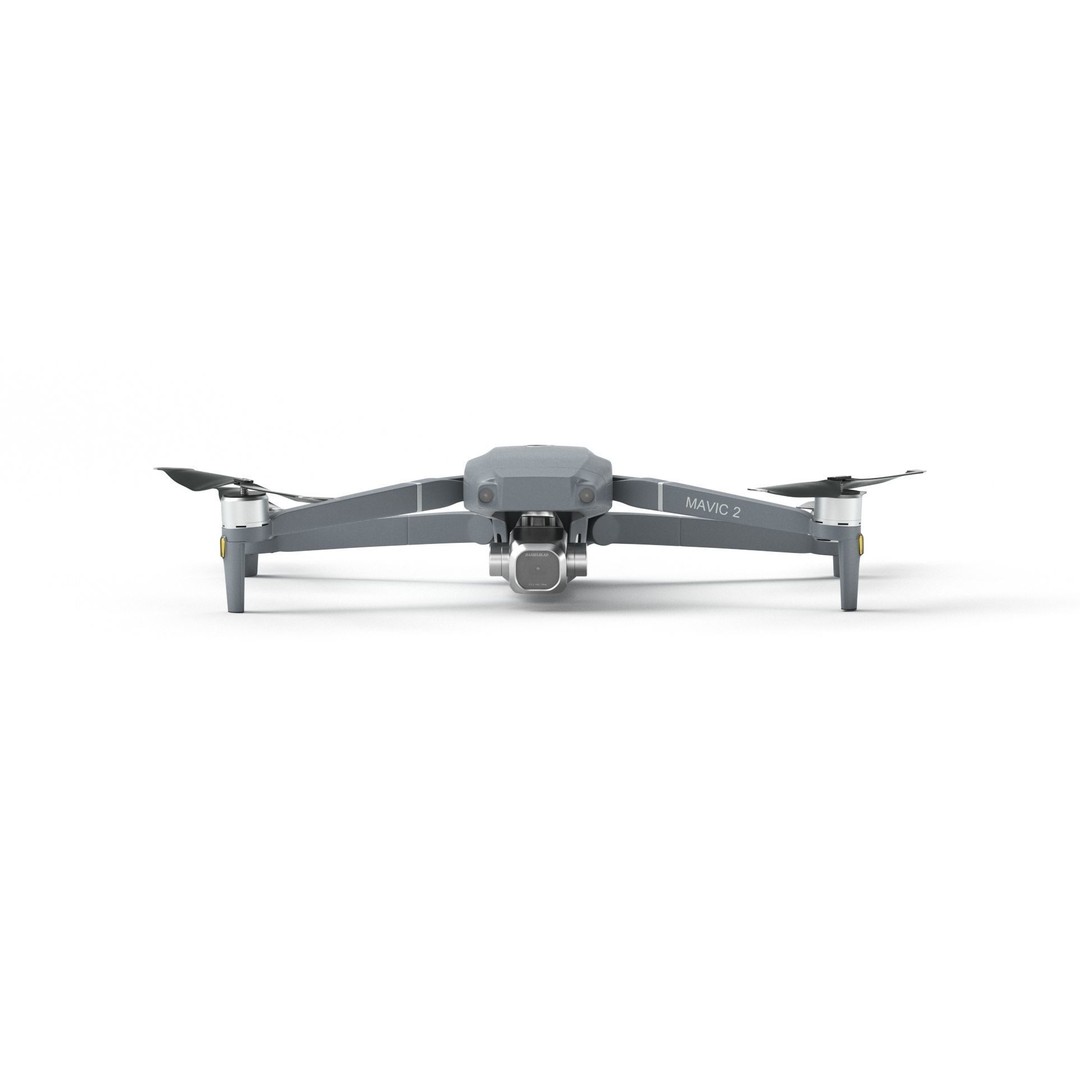 Dji Mavic 2 Pro Drone 3D Model – High Poly Game Asset, FBX, OBJ - View 22