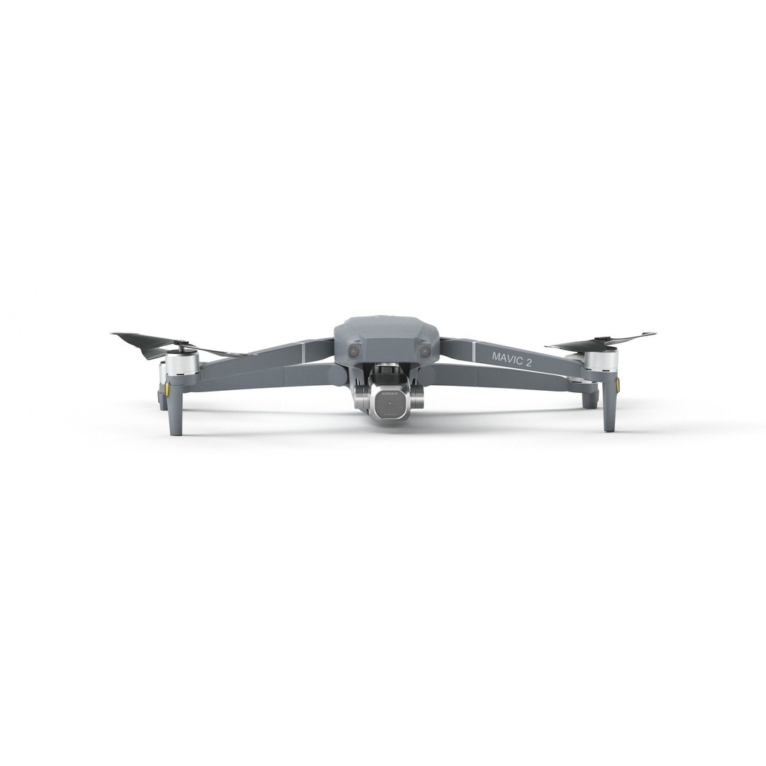 Dji Mavic 2 Pro Drone 3D Model – High Poly Game Asset, FBX, OBJ - View 23