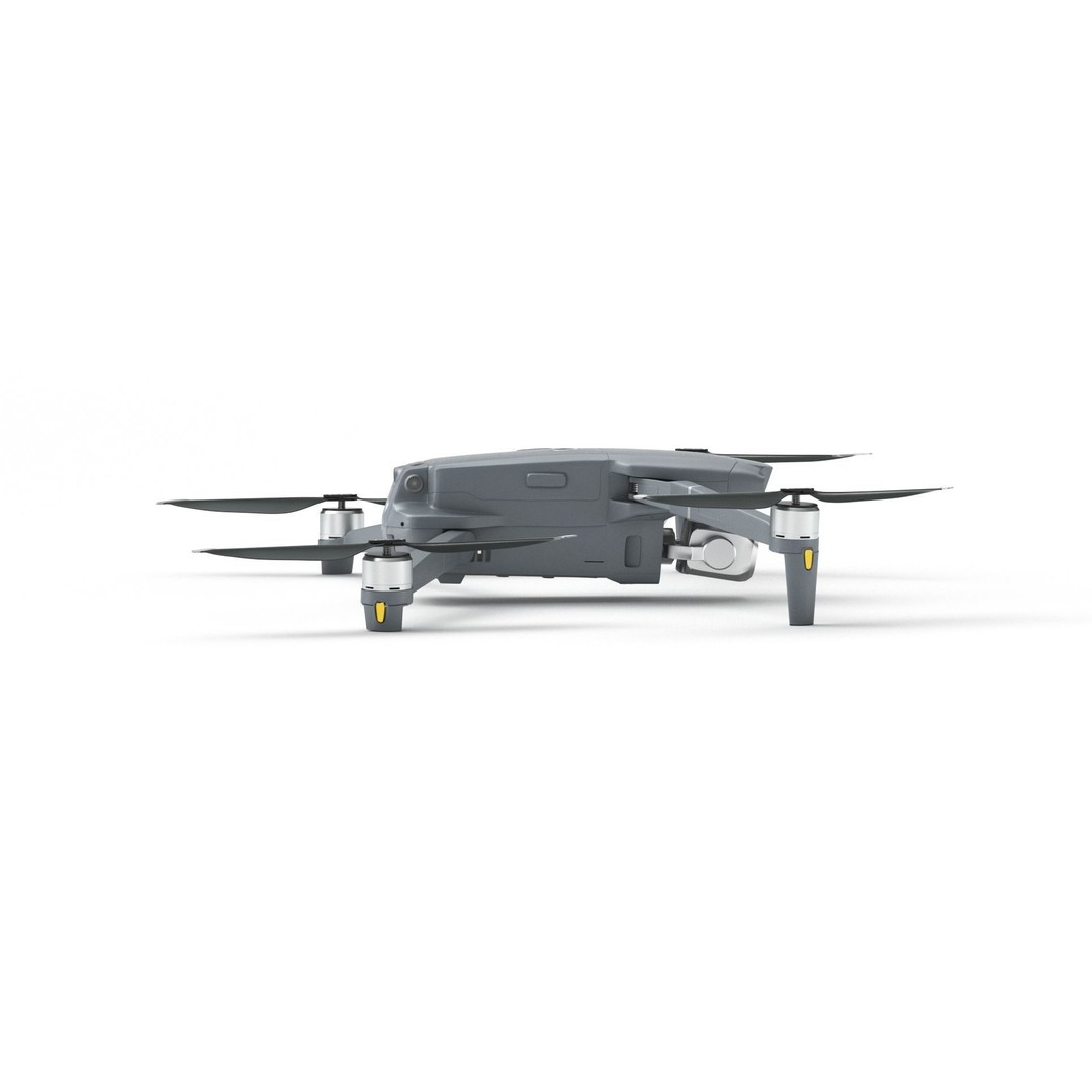 Dji Mavic 2 Pro Drone 3D Model – High Poly Game Asset, FBX, OBJ - View 28
