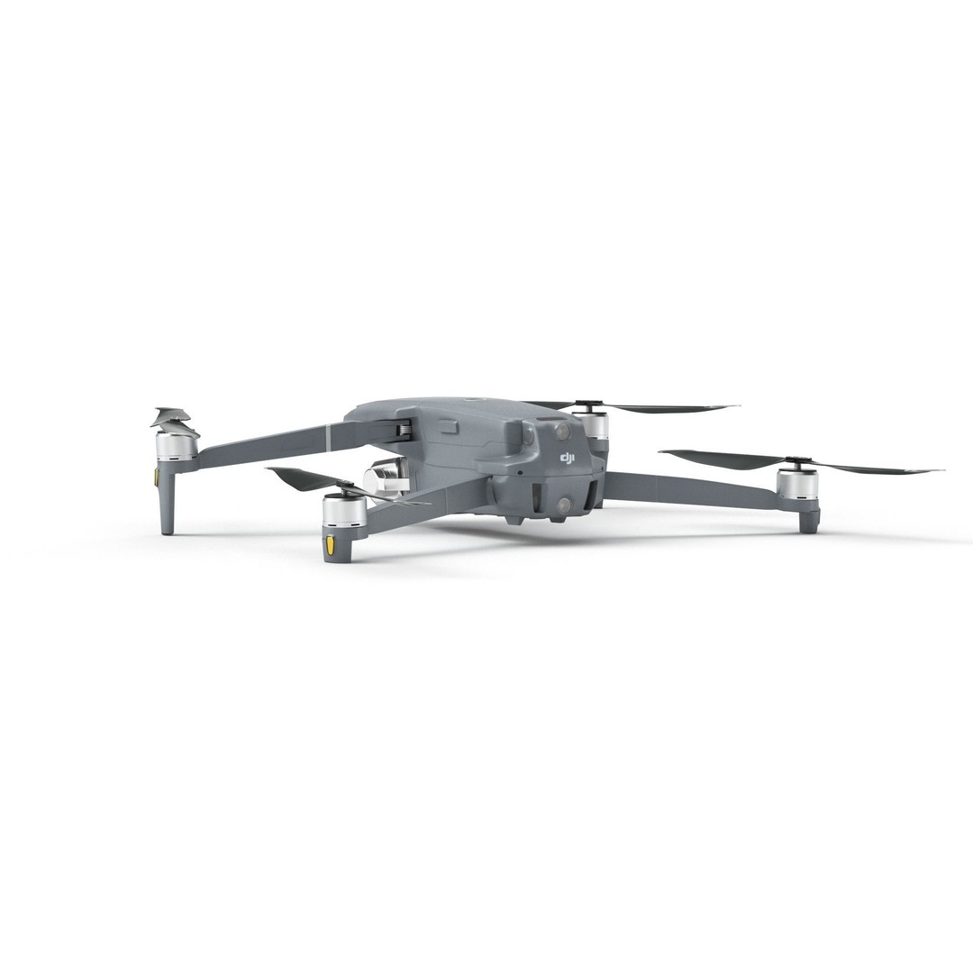 Dji Mavic 2 Pro Drone 3D Model – High Poly Game Asset, FBX, OBJ - View 32