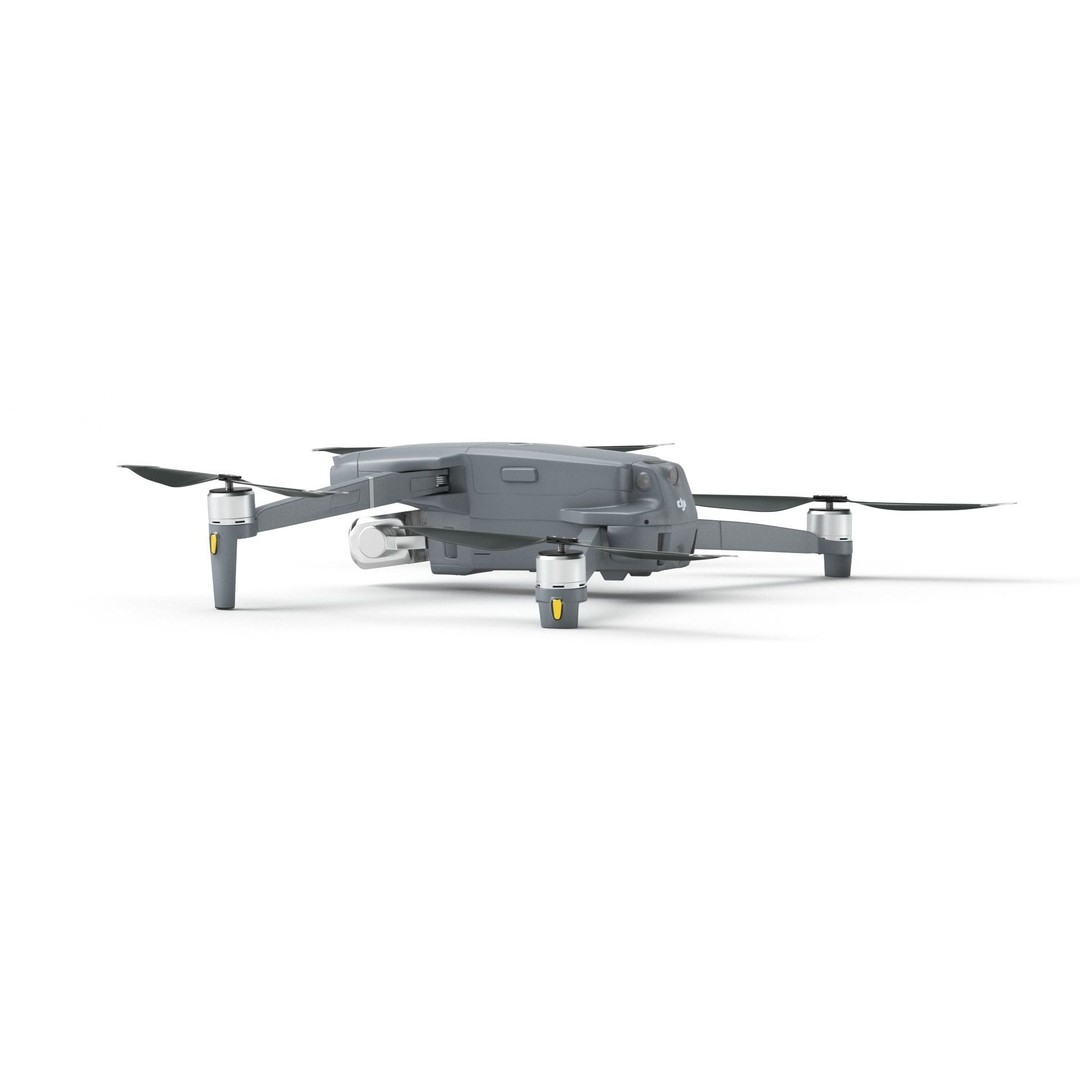 Dji Mavic 2 Pro Drone 3D Model – High Poly Game Asset, FBX, OBJ - View 33