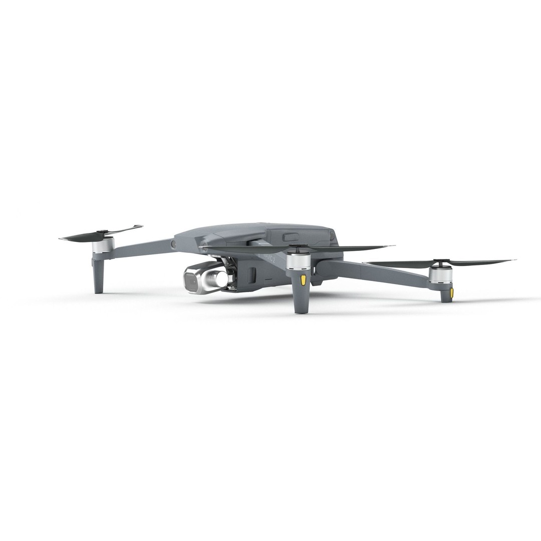 Dji Mavic 2 Pro Drone 3D Model – High Poly Game Asset, FBX, OBJ - View 36
