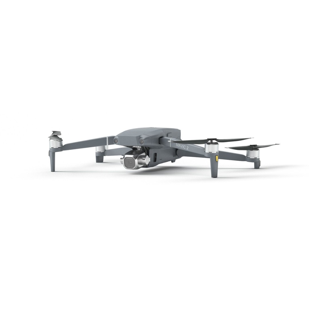 Dji Mavic 2 Pro Drone 3D Model – High Poly Game Asset, FBX, OBJ - View 38