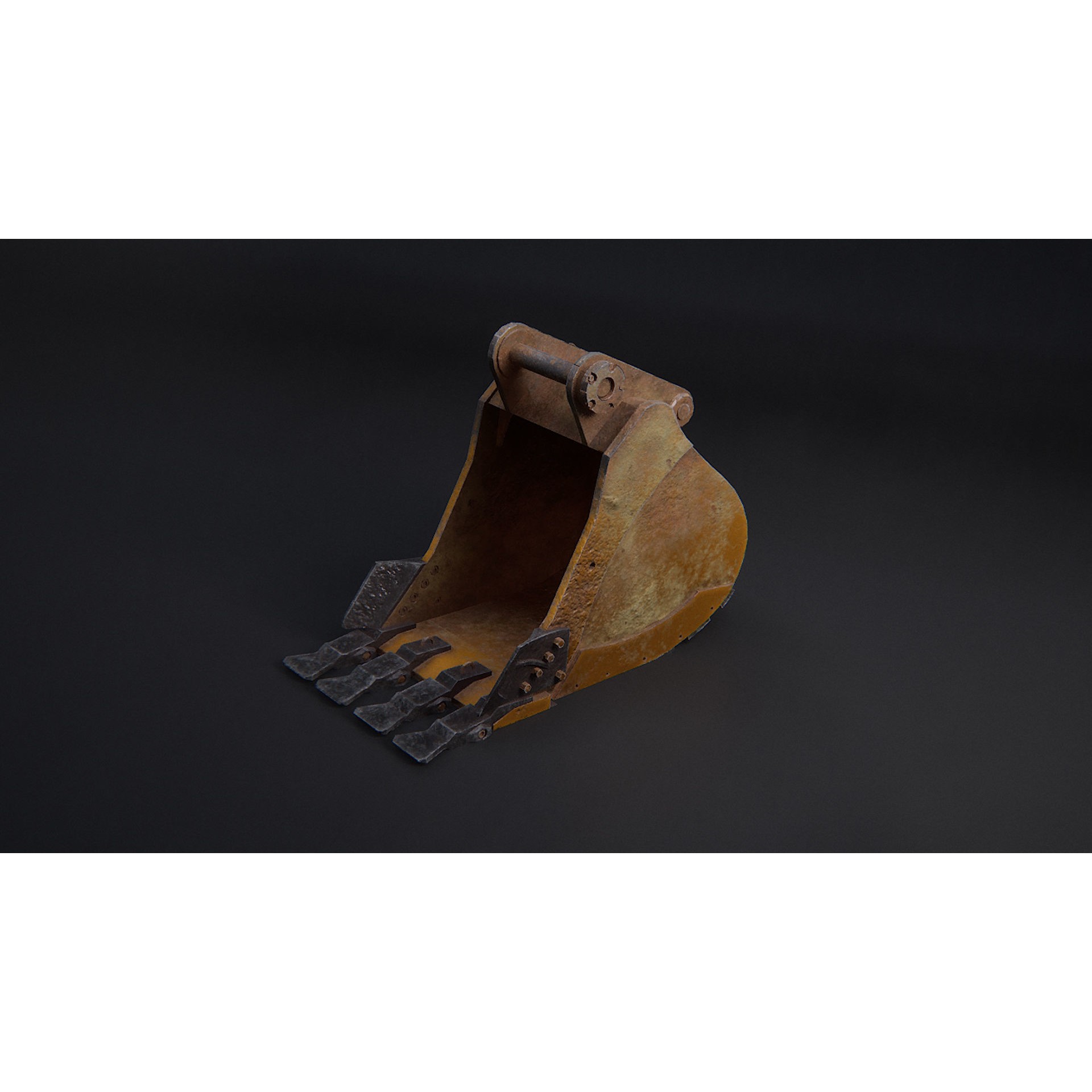 Excavator v2 - Low-Poly Game-Ready 3D Model - View 17