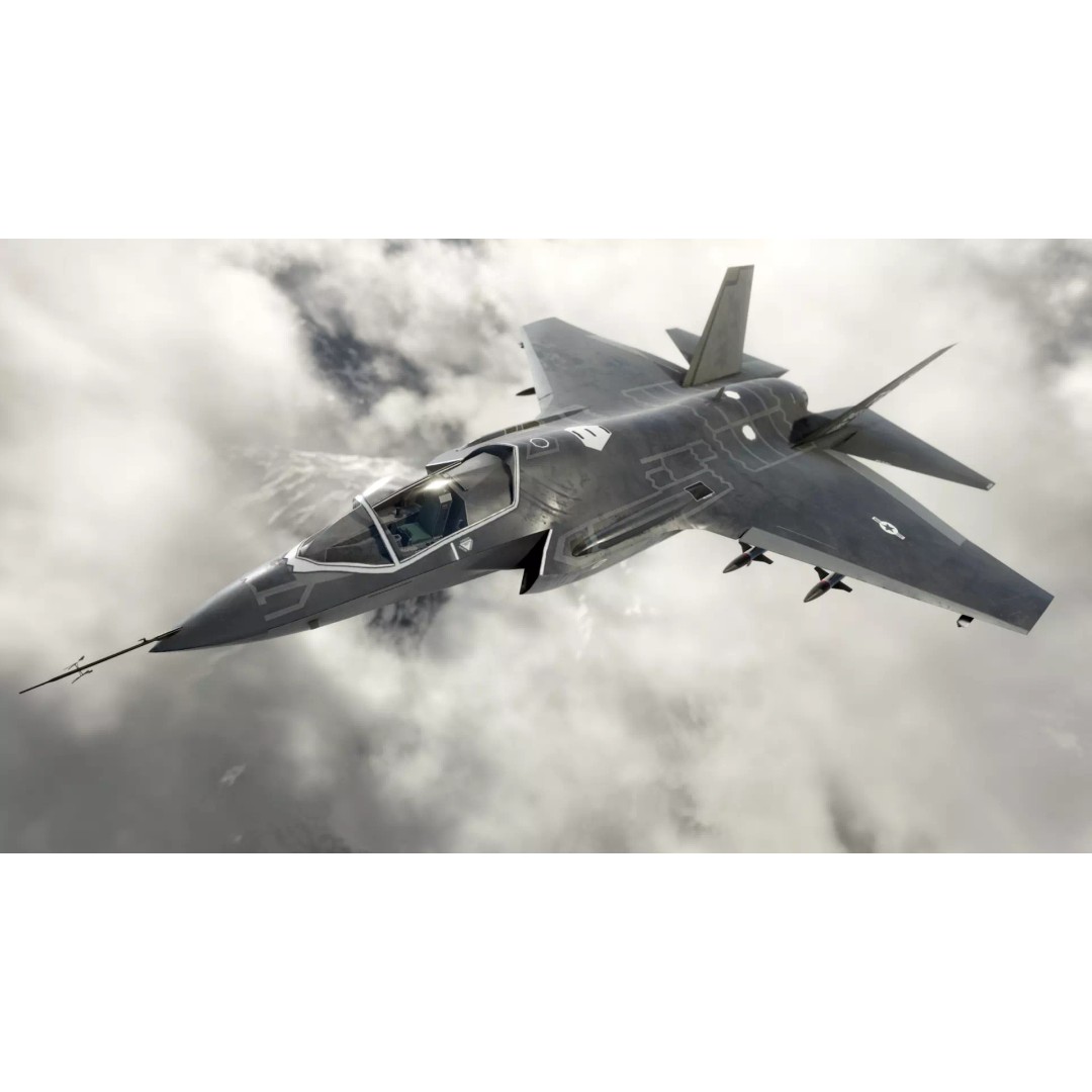 F-35 Fighter Jet 3D Model – Low Poly Game Asset, PBR, FBX - View 14
