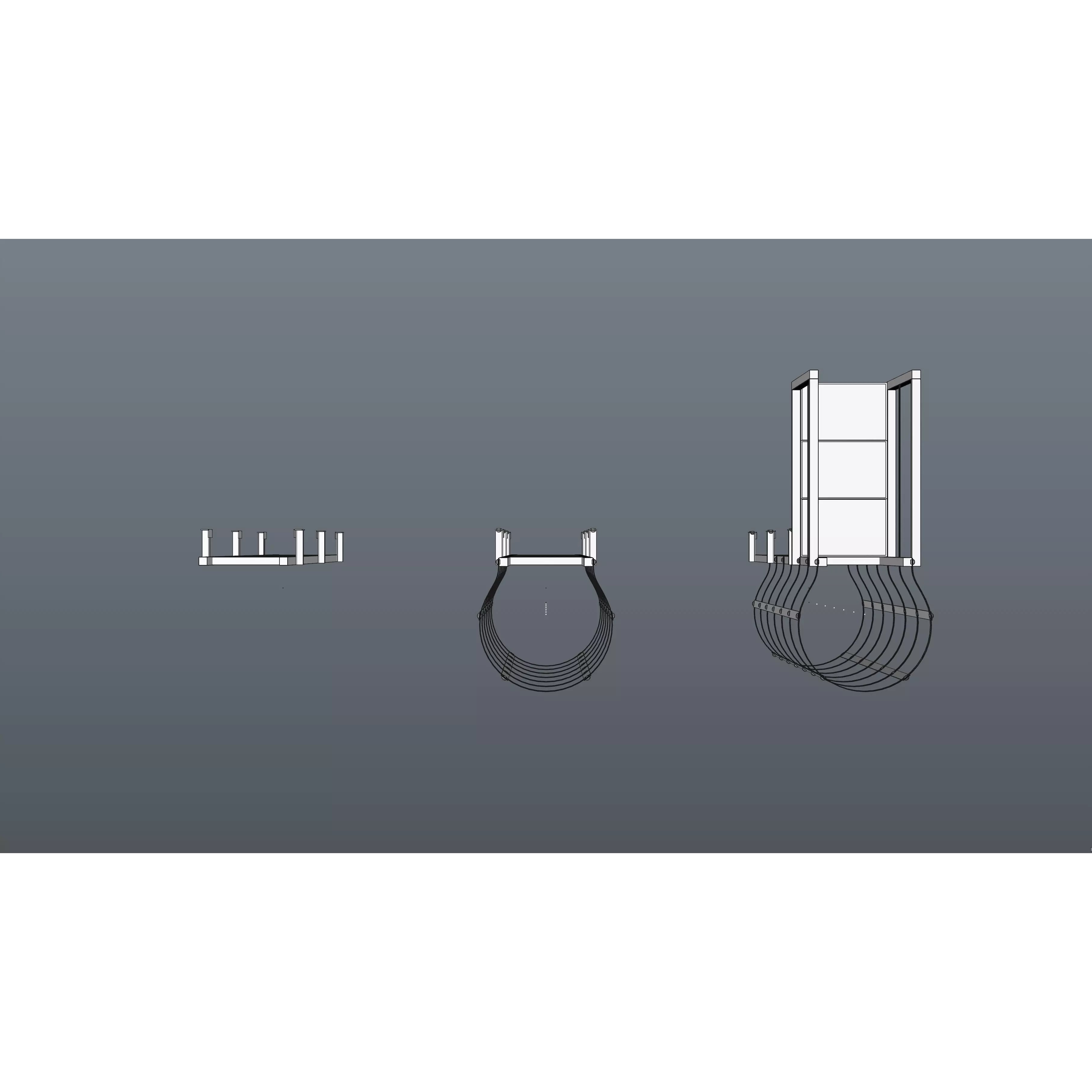 Safety Ladder - Game-Ready 3D Model - View 16