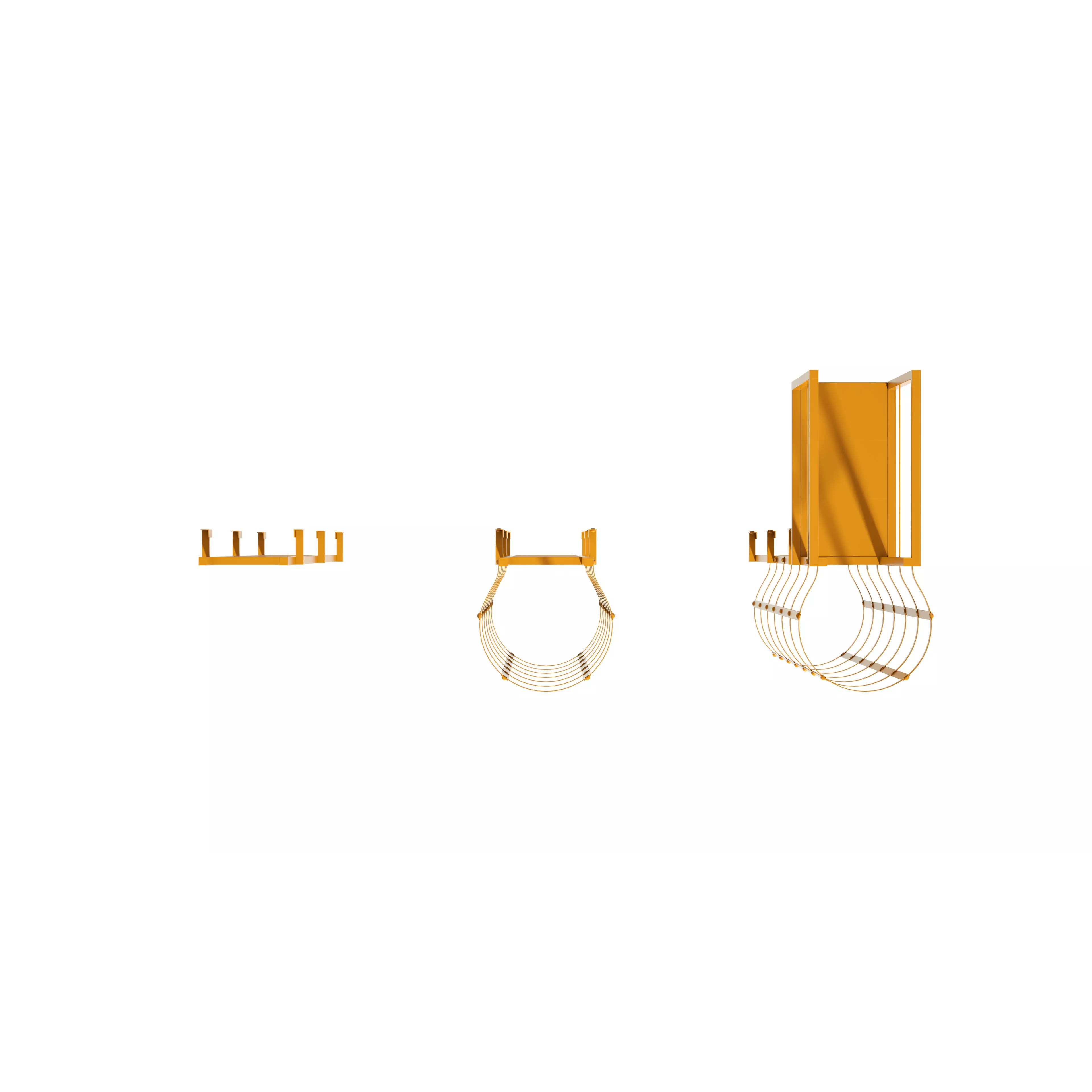 Safety Ladder - Game-Ready 3D Model - View 8