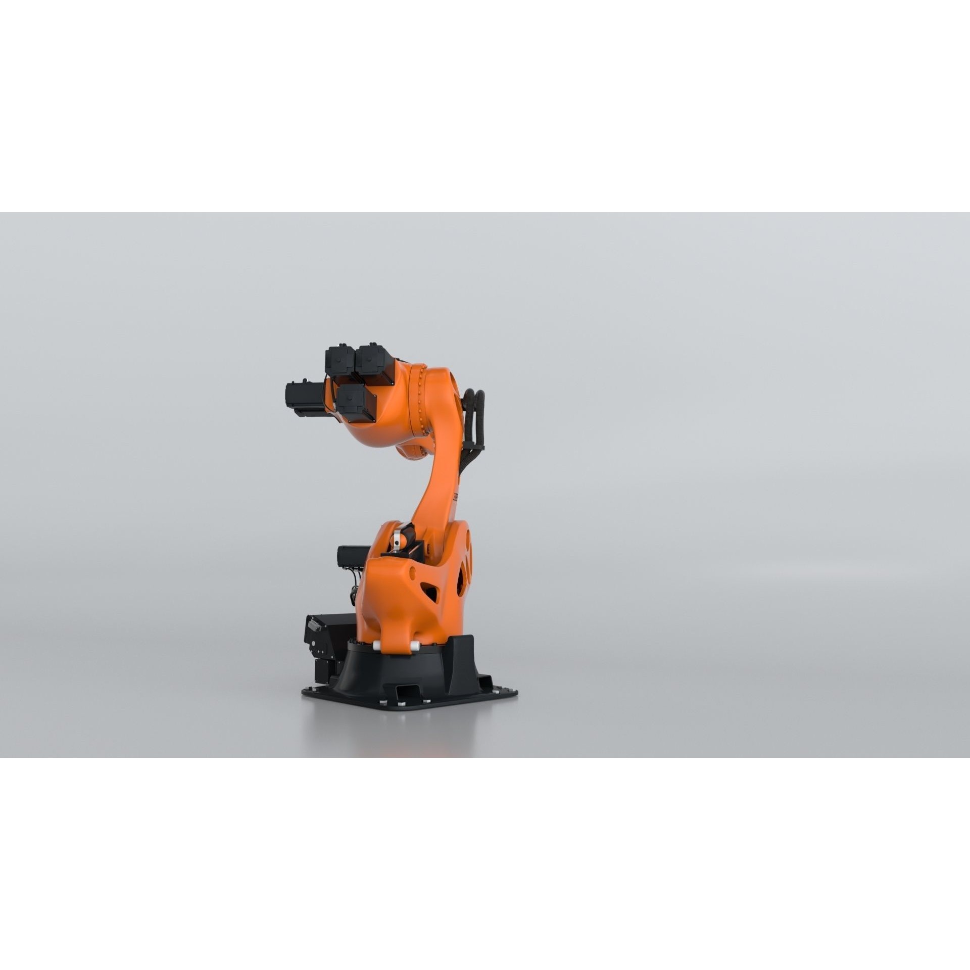 Robotic Arm Kuka Titan 1000 - Rigged 3D Model - View 12