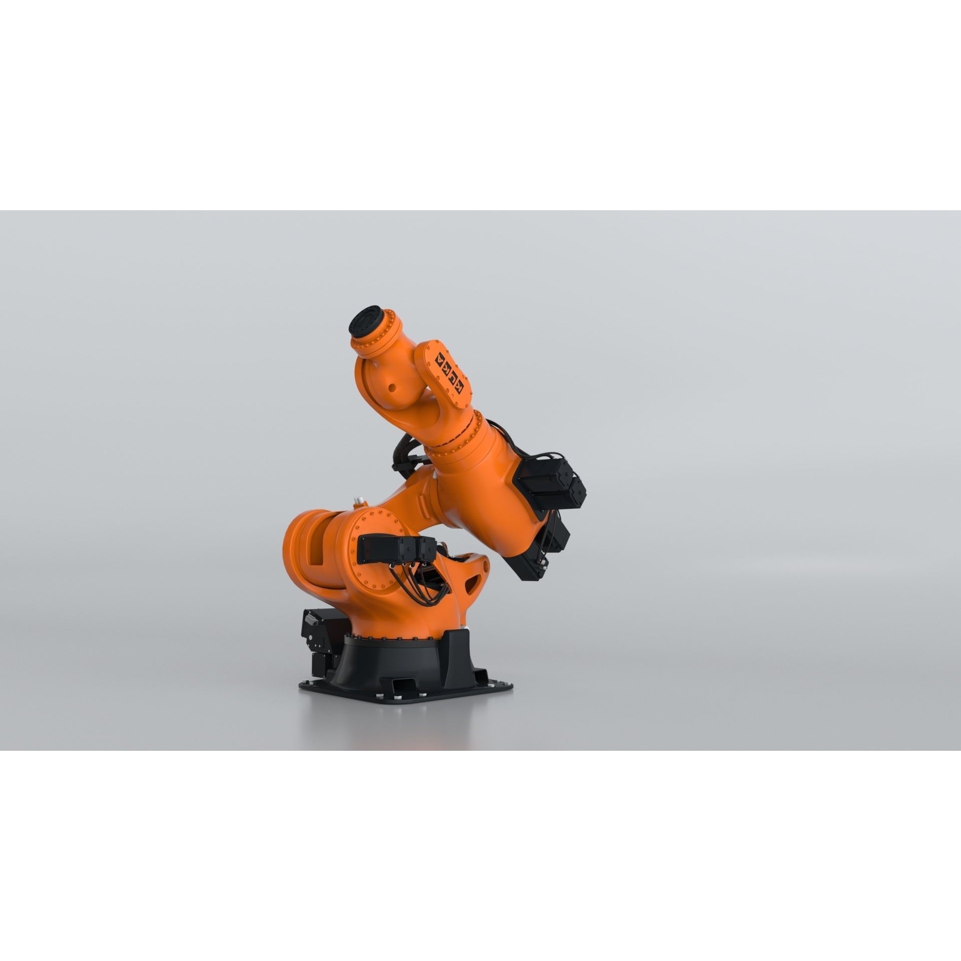 Robotic Arm Kuka Titan 1000 - Rigged 3D Model - View 16