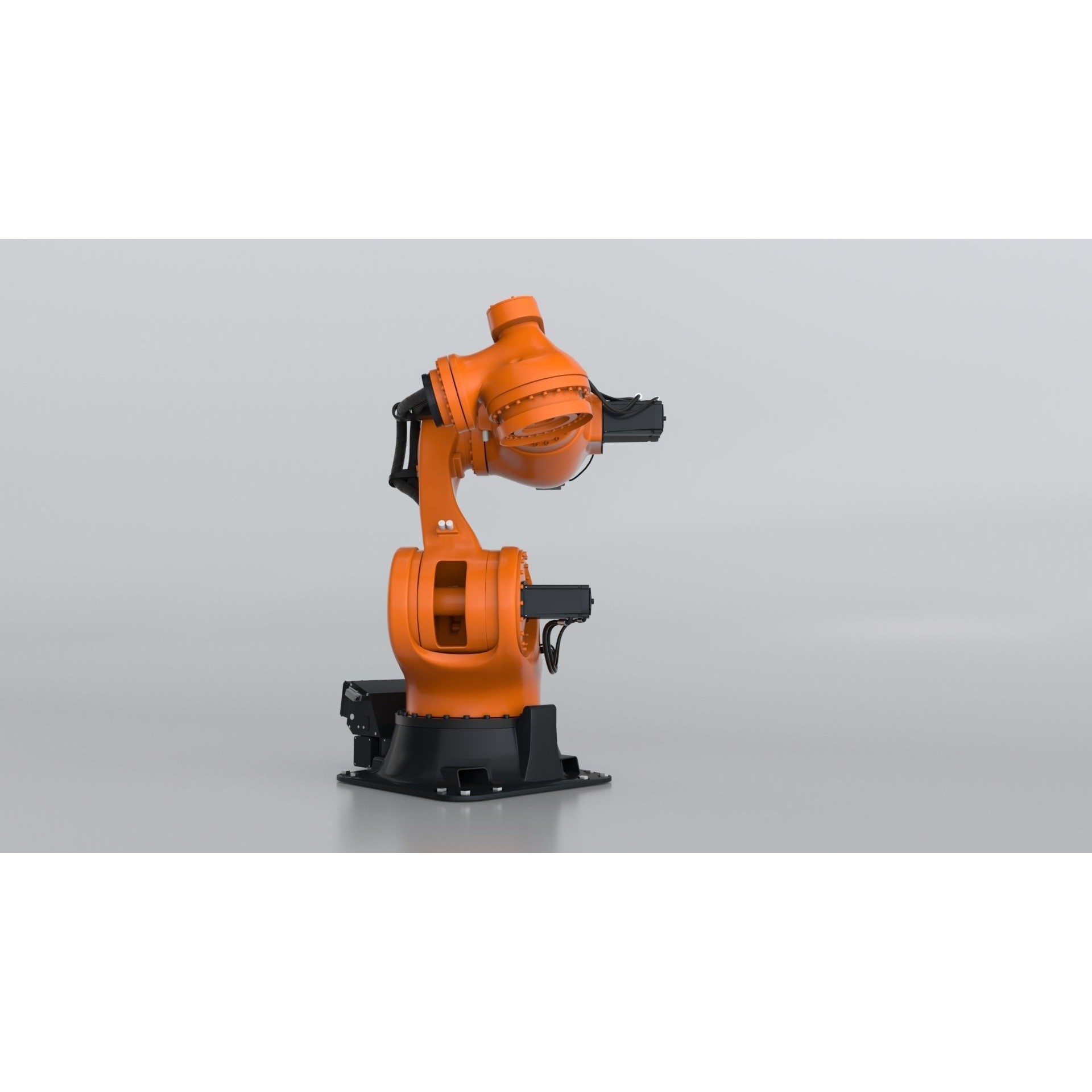 Robotic Arm Kuka Titan 1000 - Rigged 3D Model - View 34