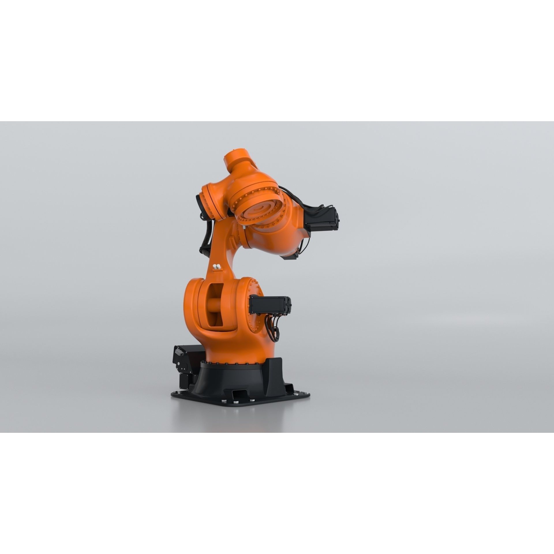 Robotic Arm Kuka Titan 1000 - Rigged 3D Model - View 35