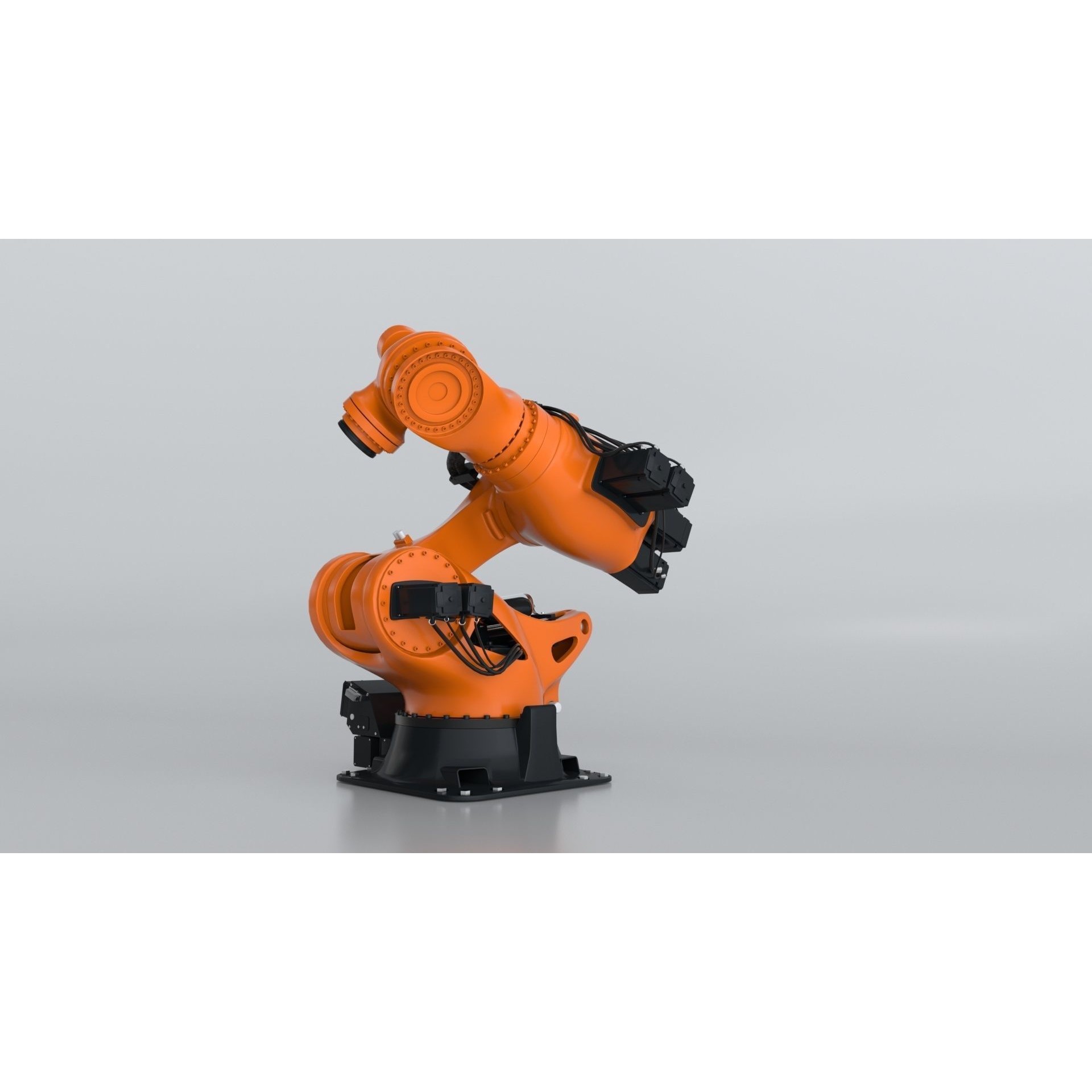 Robotic Arm Kuka Titan 1000 - Rigged 3D Model - View 39