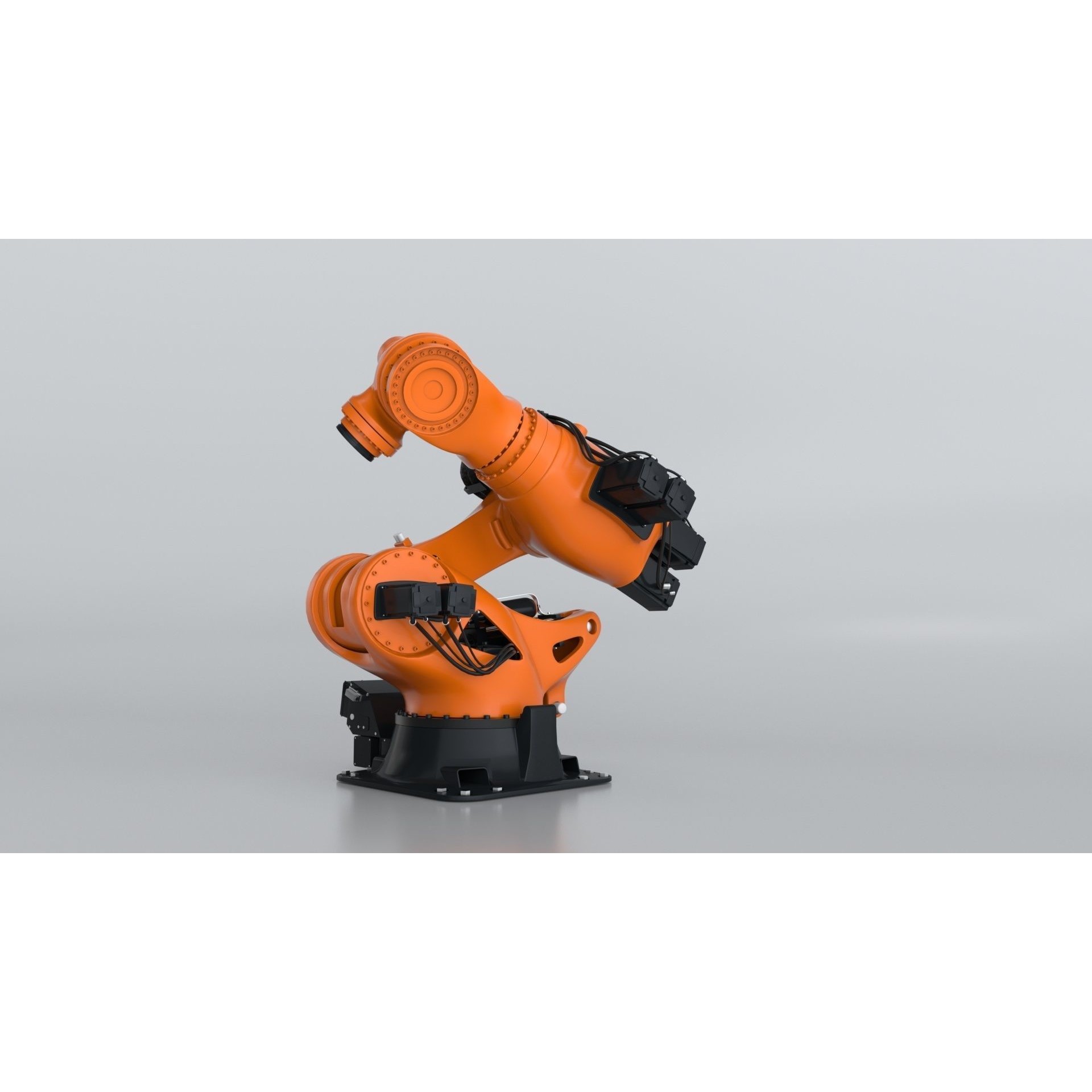 Robotic Arm Kuka Titan 1000 - Rigged 3D Model - View 40