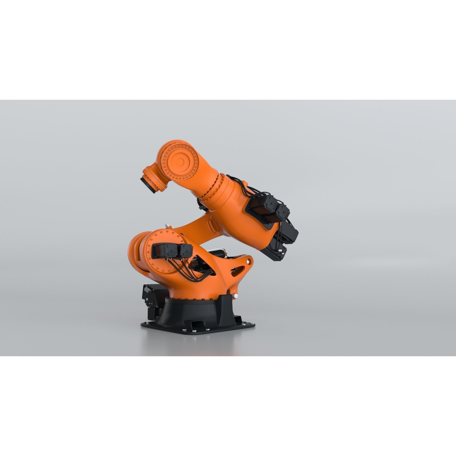Robotic Arm Kuka Titan 1000 - Rigged 3D Model - View 41