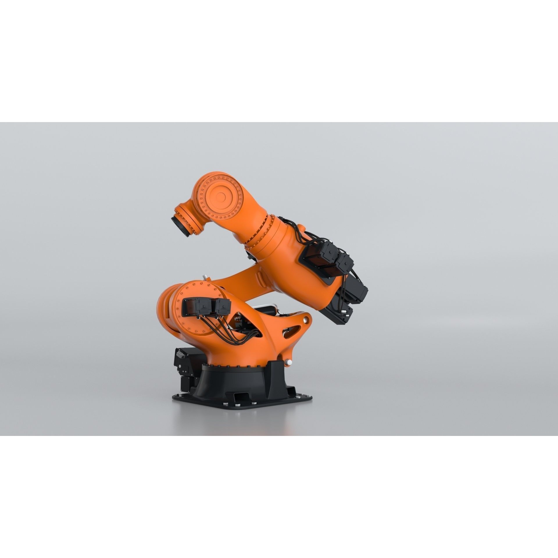 Robotic Arm Kuka Titan 1000 - Rigged 3D Model - View 42