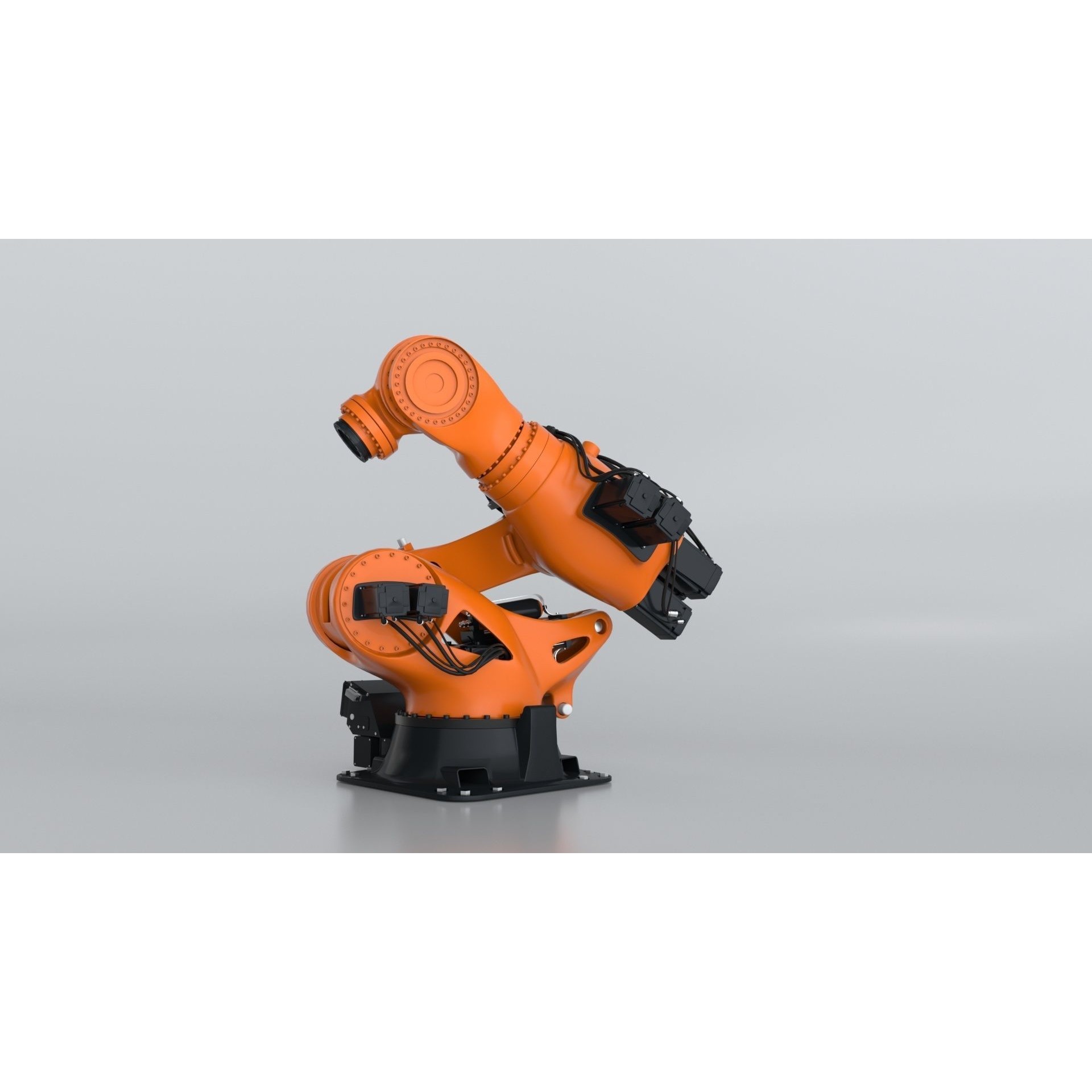 Robotic Arm Kuka Titan 1000 - Rigged 3D Model - View 43