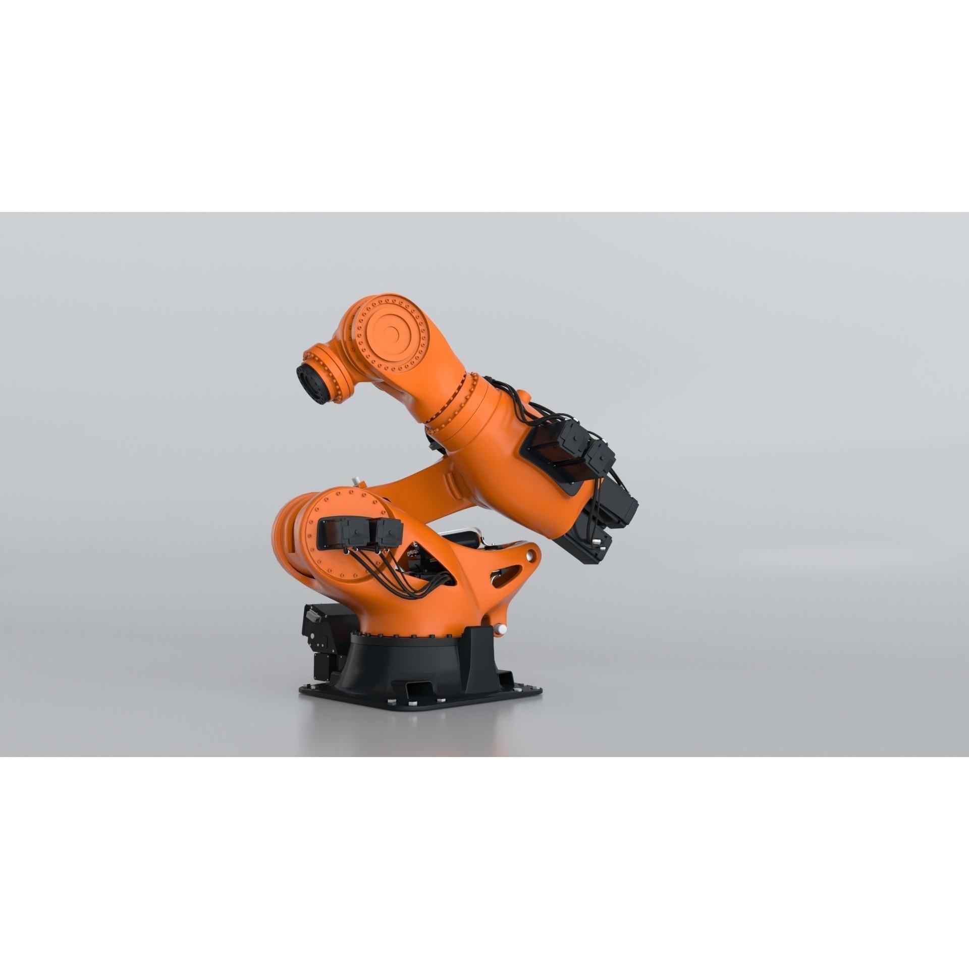 Robotic Arm Kuka Titan 1000 - Rigged 3D Model - View 44