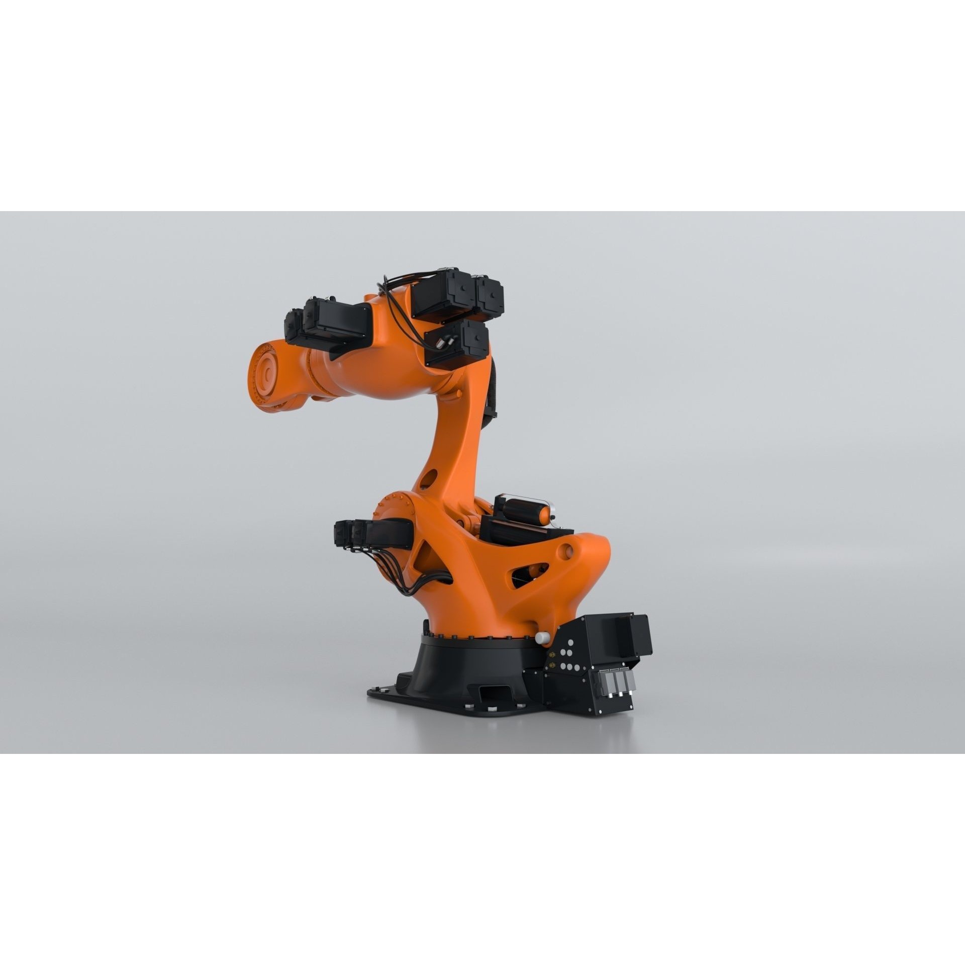 Robotic Arm Kuka Titan 1000 - Rigged 3D Model - View 6