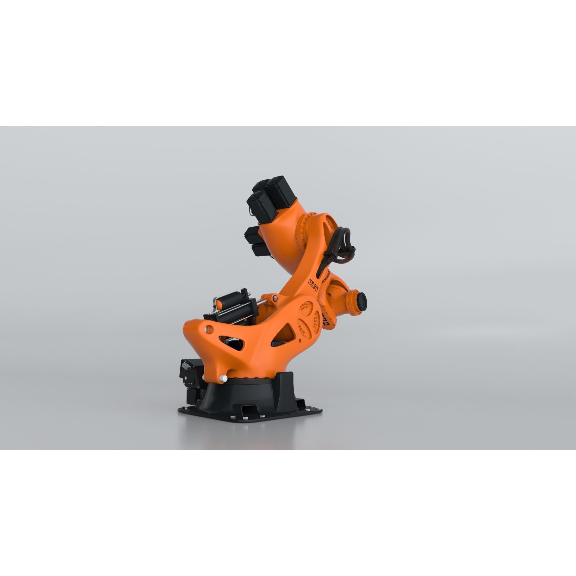 Robotic Arm Kuka Titan 1000 - Rigged 3D Model - View 60