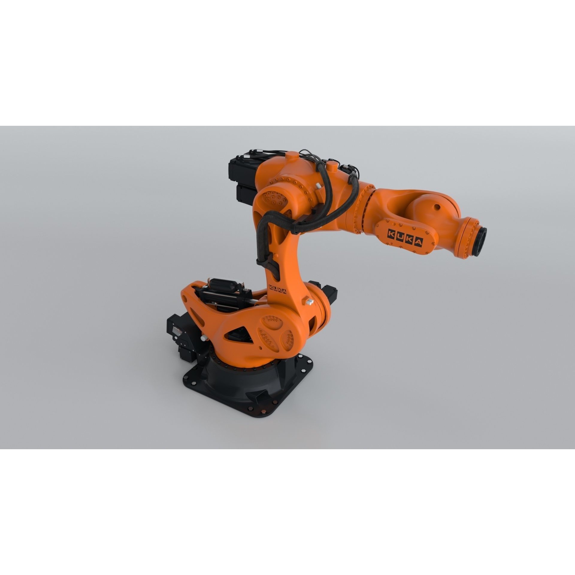 Robotic Arm Kuka Titan 1000 - Rigged 3D Model - View 9