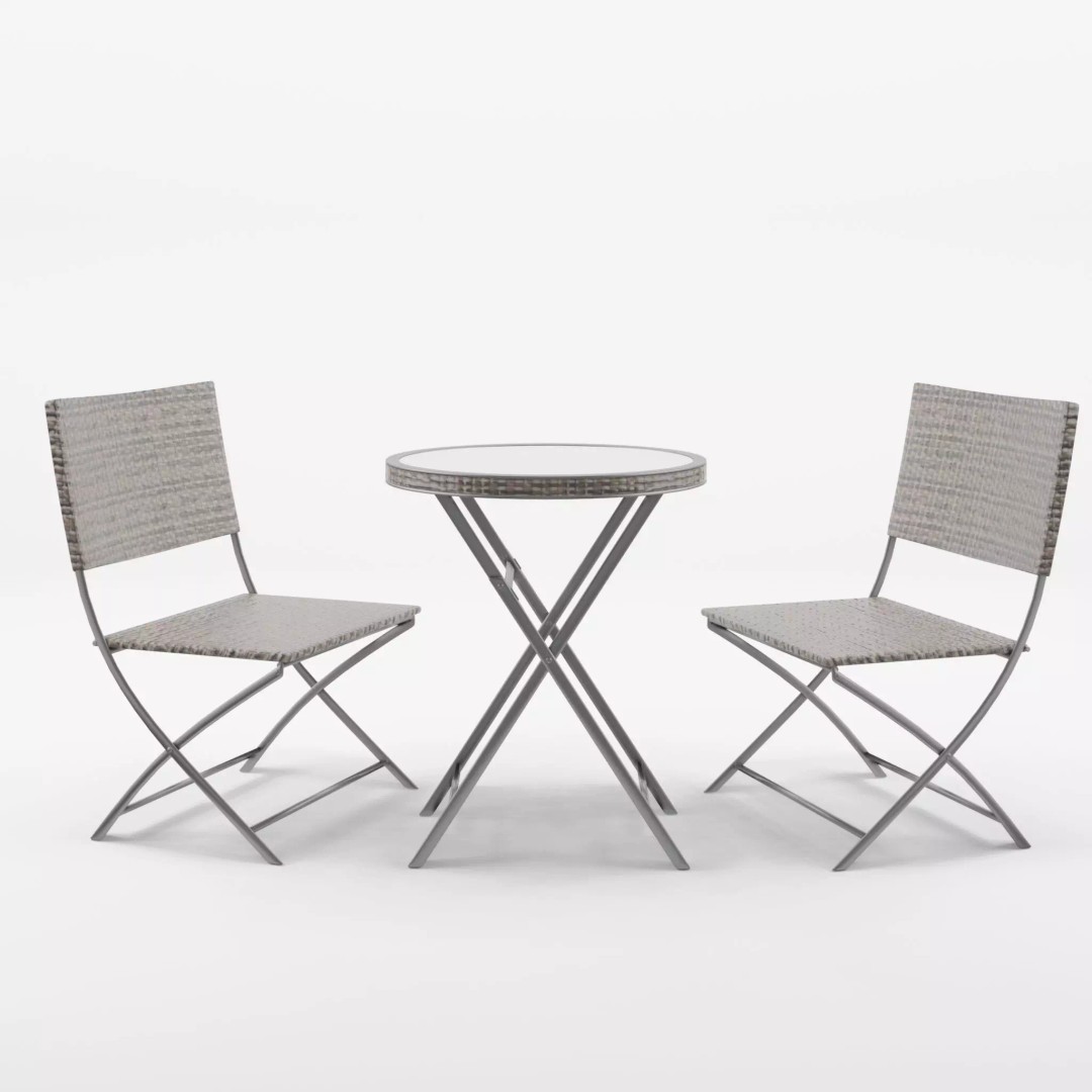 Paloma Cafe 3D Model – Low Poly Furniture Set for AR & VTO - View 2