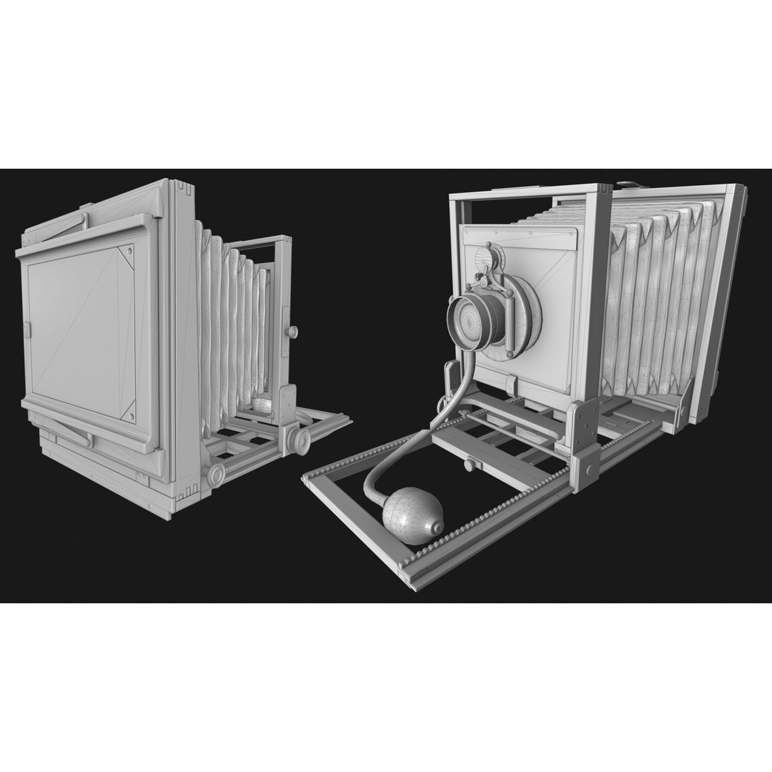 Antique Coffee Grinder 3D Model – Low Poly PBR Game-Ready FBX