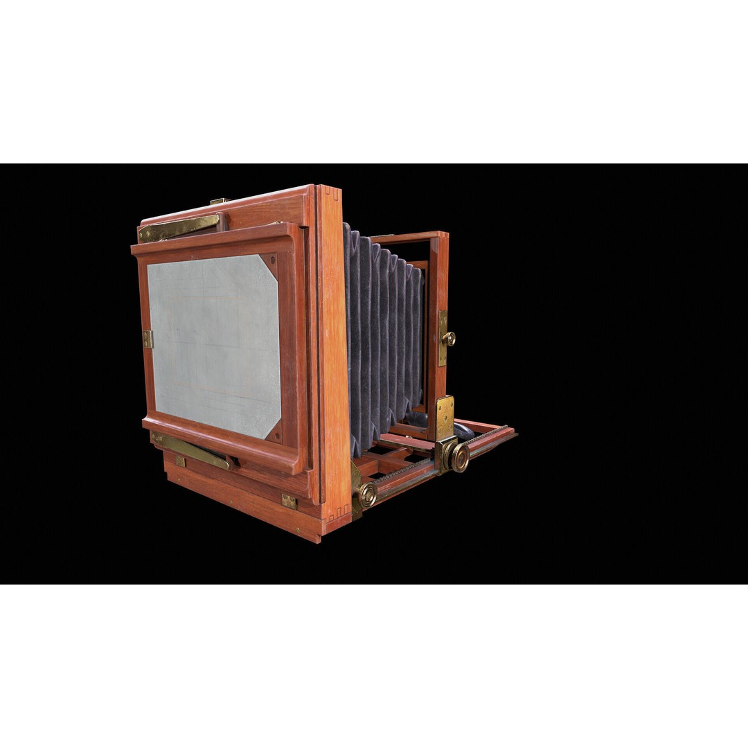 Antique Coffee Grinder 3D Model – Low Poly PBR Game-Ready FBX - View 3