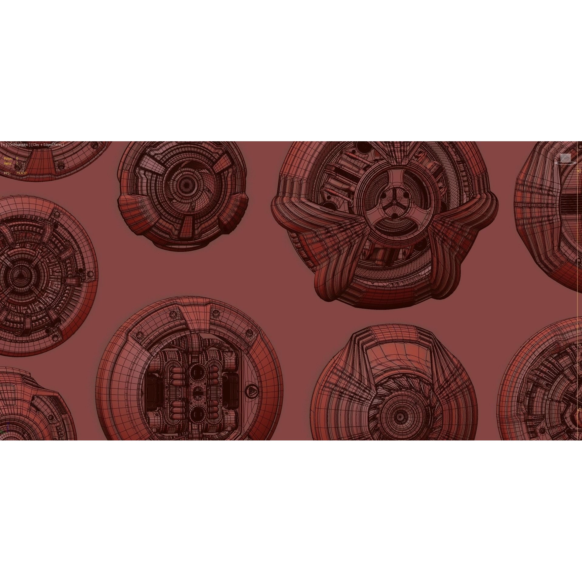 Sci-Fi Kitbash - Subdivision Ready 3D Model