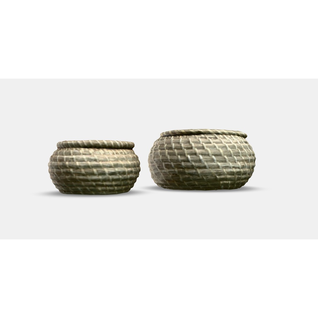 FRYKEN Box 3D Model – Low Poly Kitchenware Set with PBR Textures - View 10