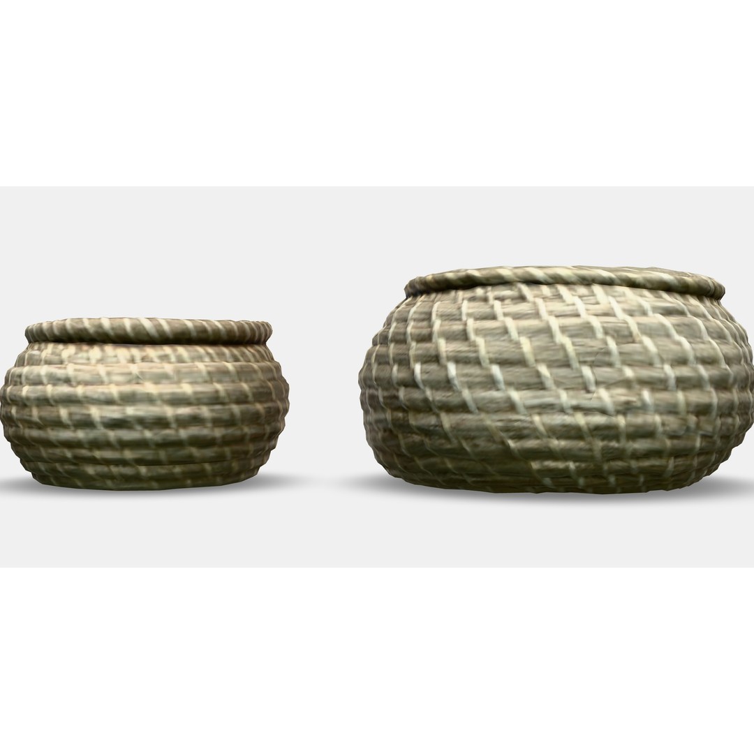 FRYKEN Box 3D Model – Low Poly Kitchenware Set with PBR Textures - View 12