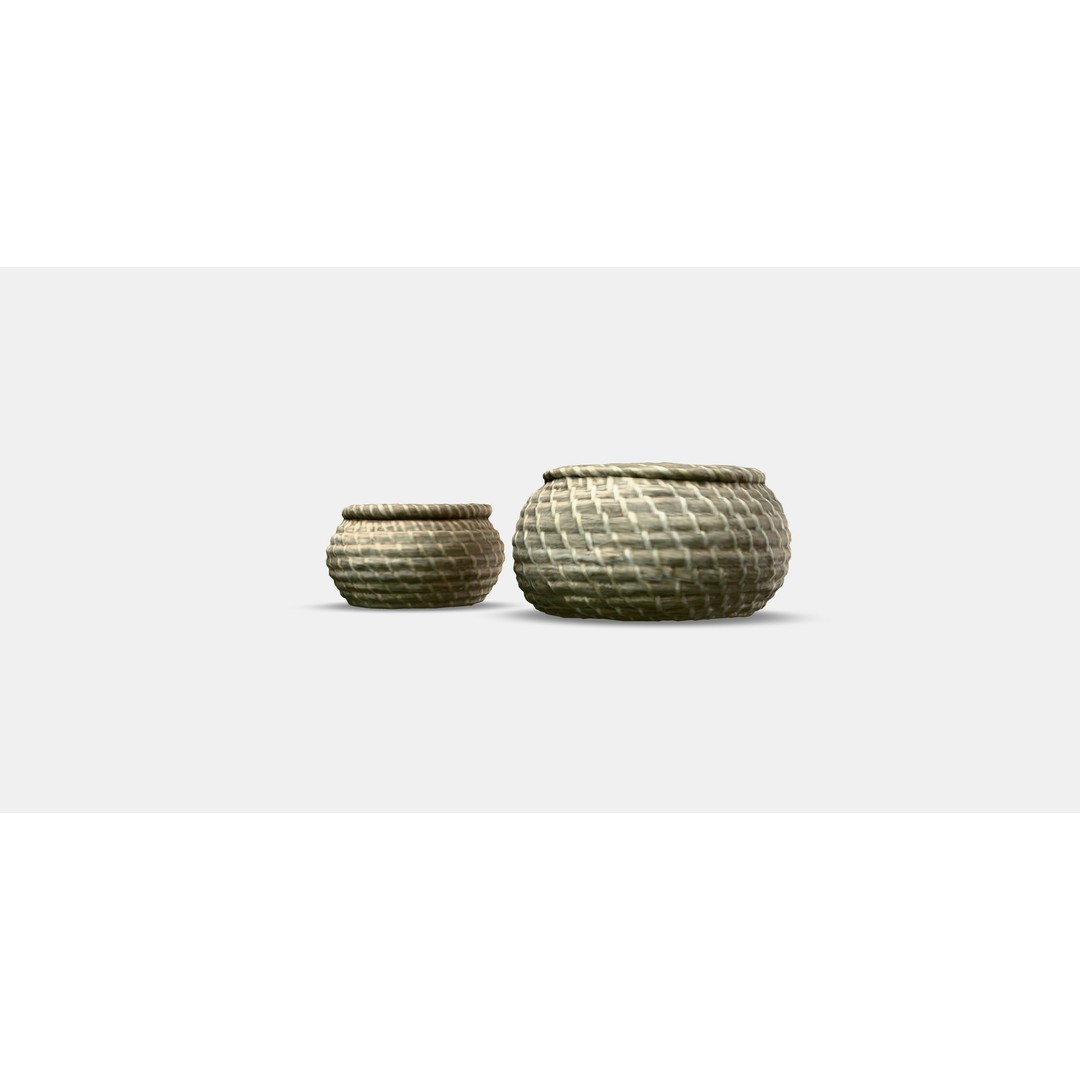 FRYKEN Box 3D Model – Low Poly Kitchenware Set with PBR Textures - View 13