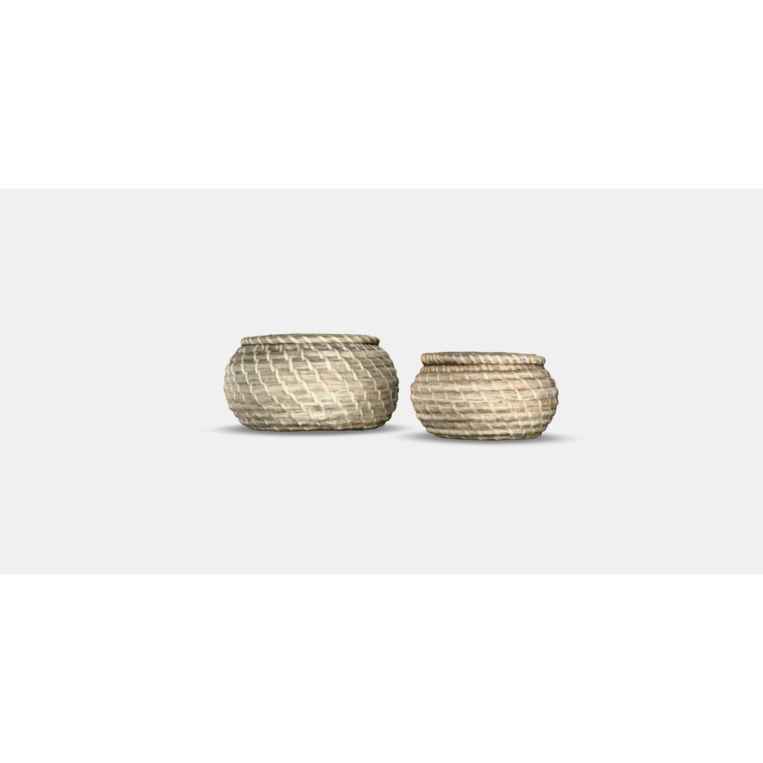 FRYKEN Box 3D Model – Low Poly Kitchenware Set with PBR Textures - View 5