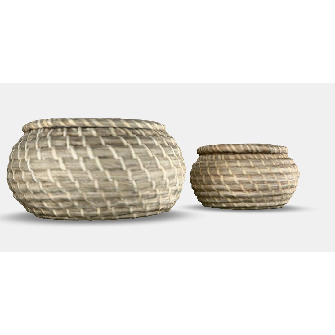 FRYKEN Box 3D Model – Low Poly Kitchenware Set with PBR Textures - View 8