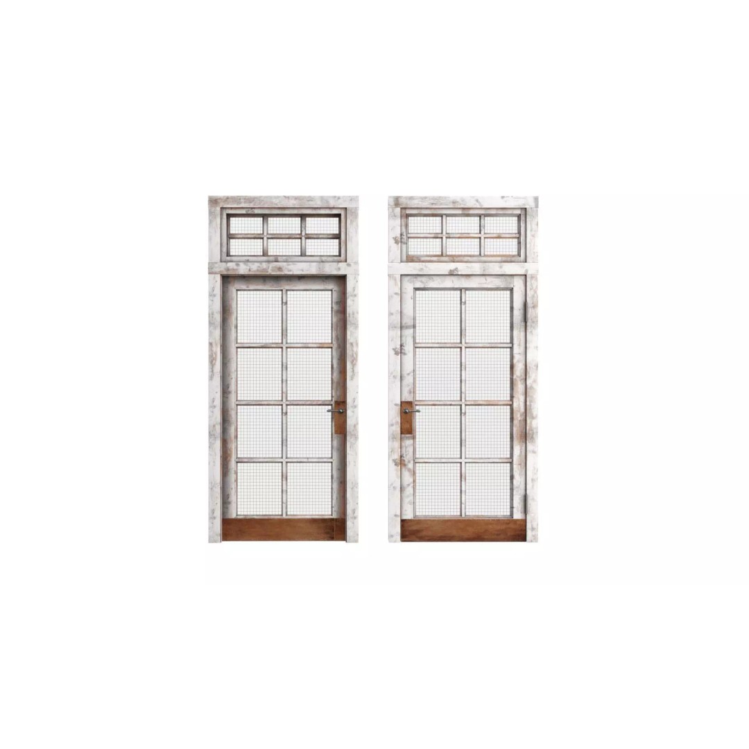 Doors Brothers DOOR LOFT 5A 3D Model – Contemporary Wooden Door, FBX & OBJ - View 2