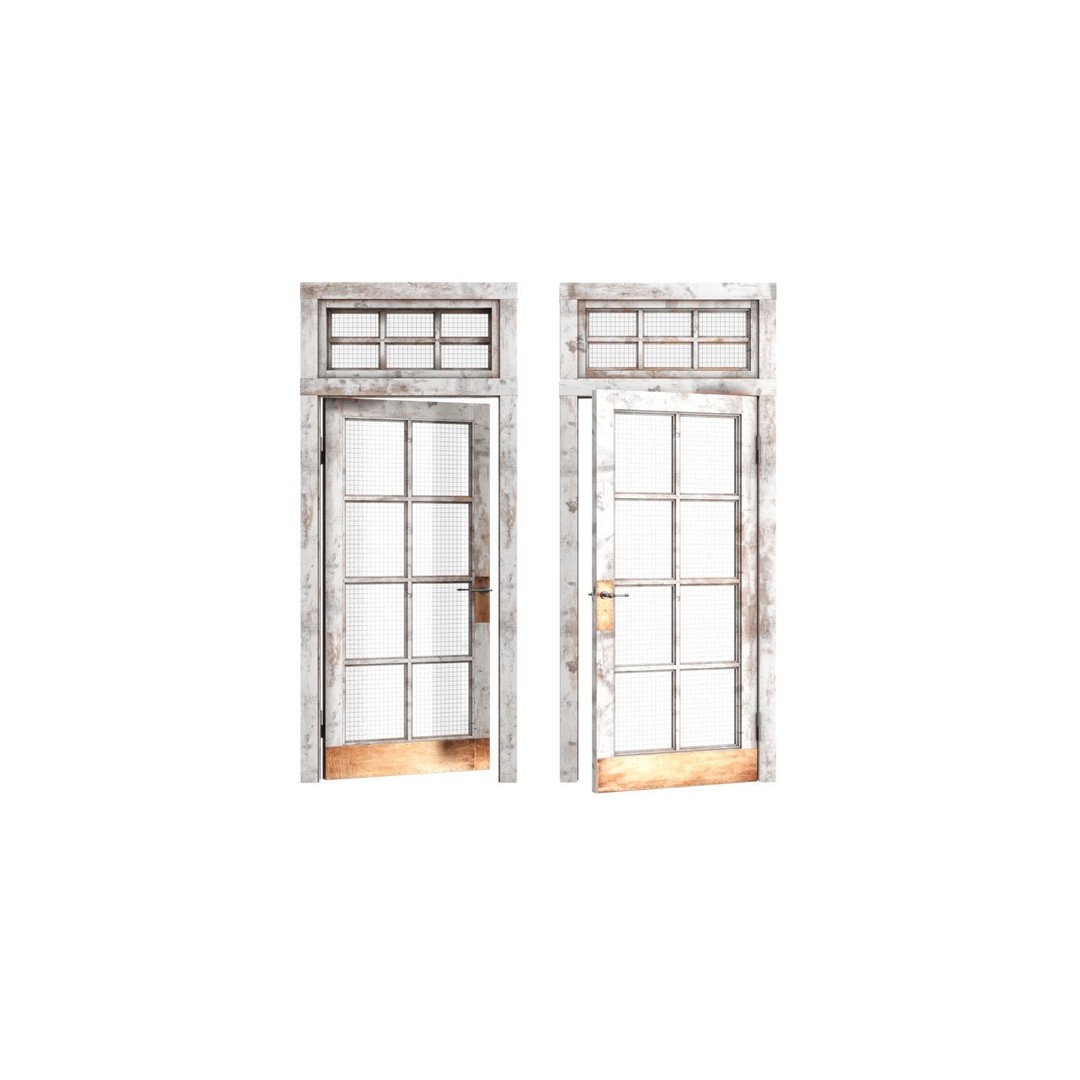 Doors Brothers DOOR LOFT 5A 3D Model – Contemporary Wooden Door, FBX & OBJ - View 3
