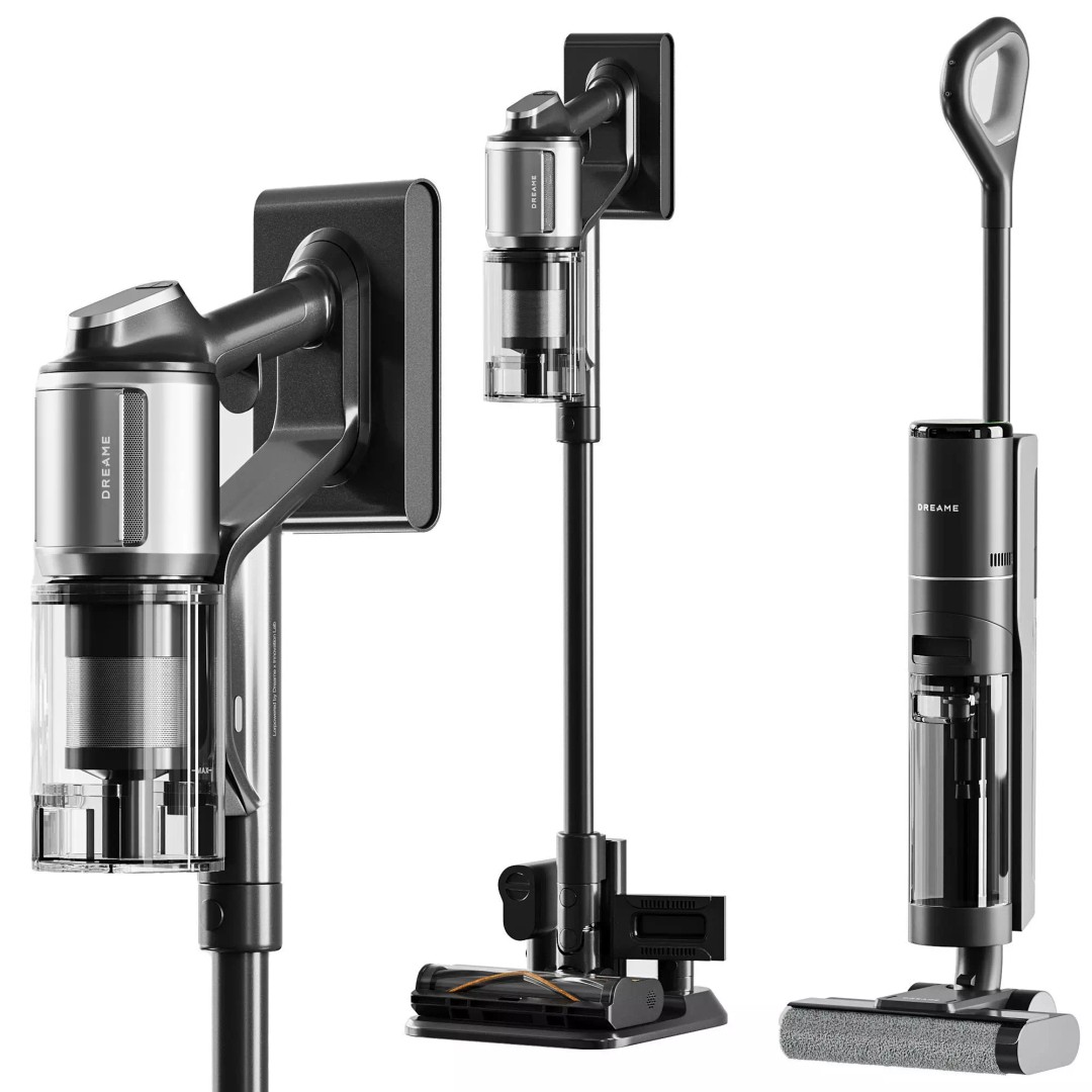 Dreame Vacuum Cleaner 3D Model – Detailed Household Appliance, FBX, OBJ - View 2