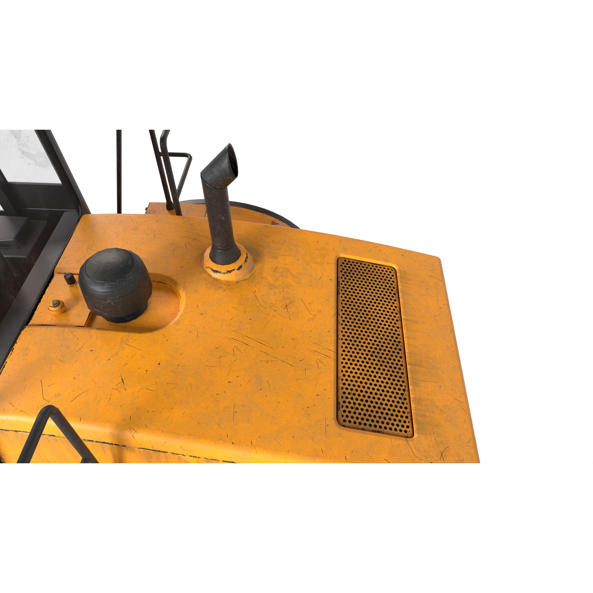 Wheel Loader - Game-Ready 3D Model - View 10