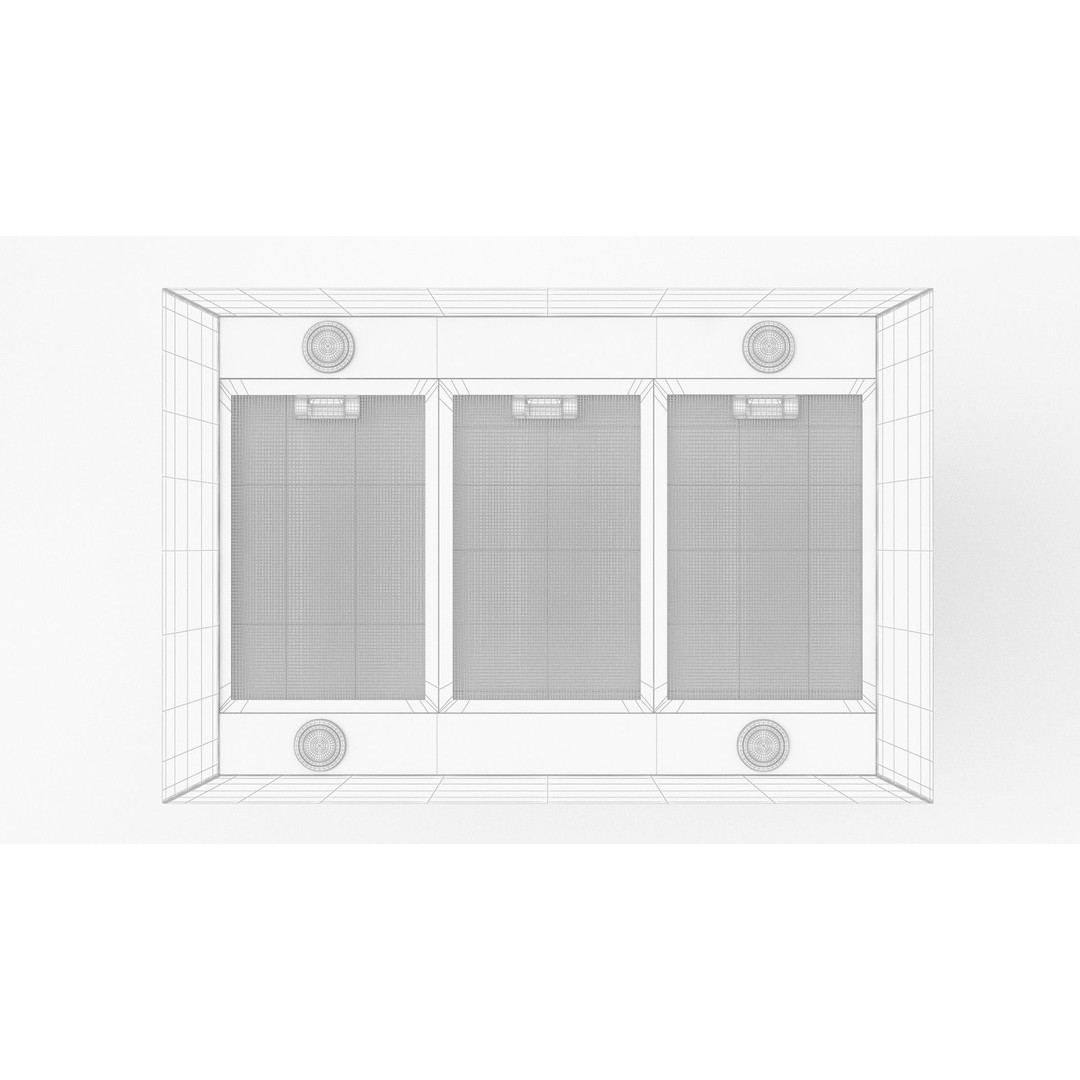 ILVE Island Range Hood 3D Model – High Poly Kitchen Asset, PBR, FBX - View 16